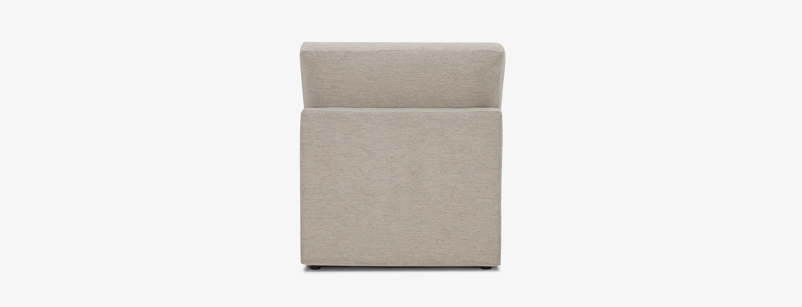 Notch Armless Chair Merit Dove
