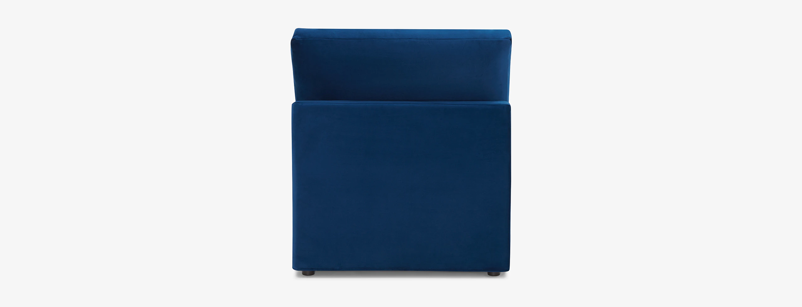 Notch Armless Chair Royale Cobalt