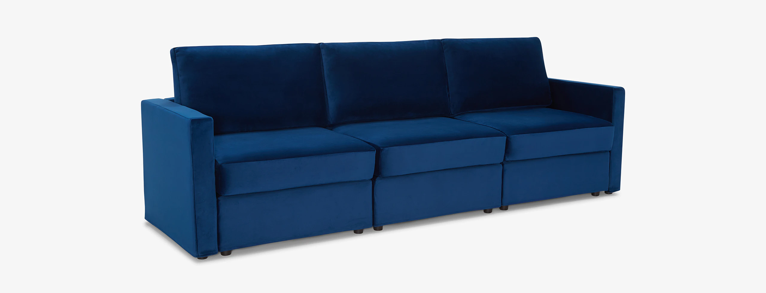 Notch 3pc Sofa Royale Cobalt