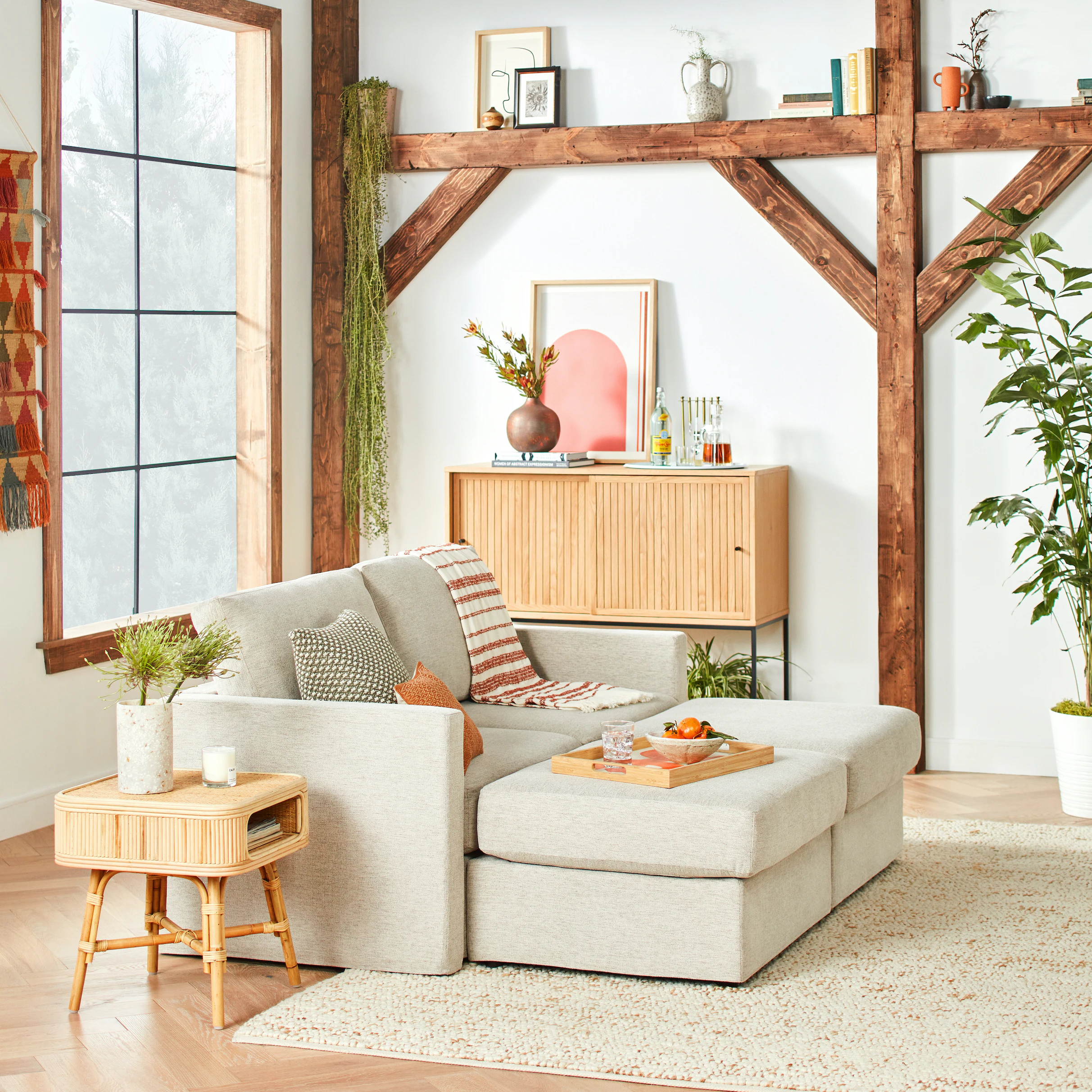Notch 4pc Sectional Merit Dove