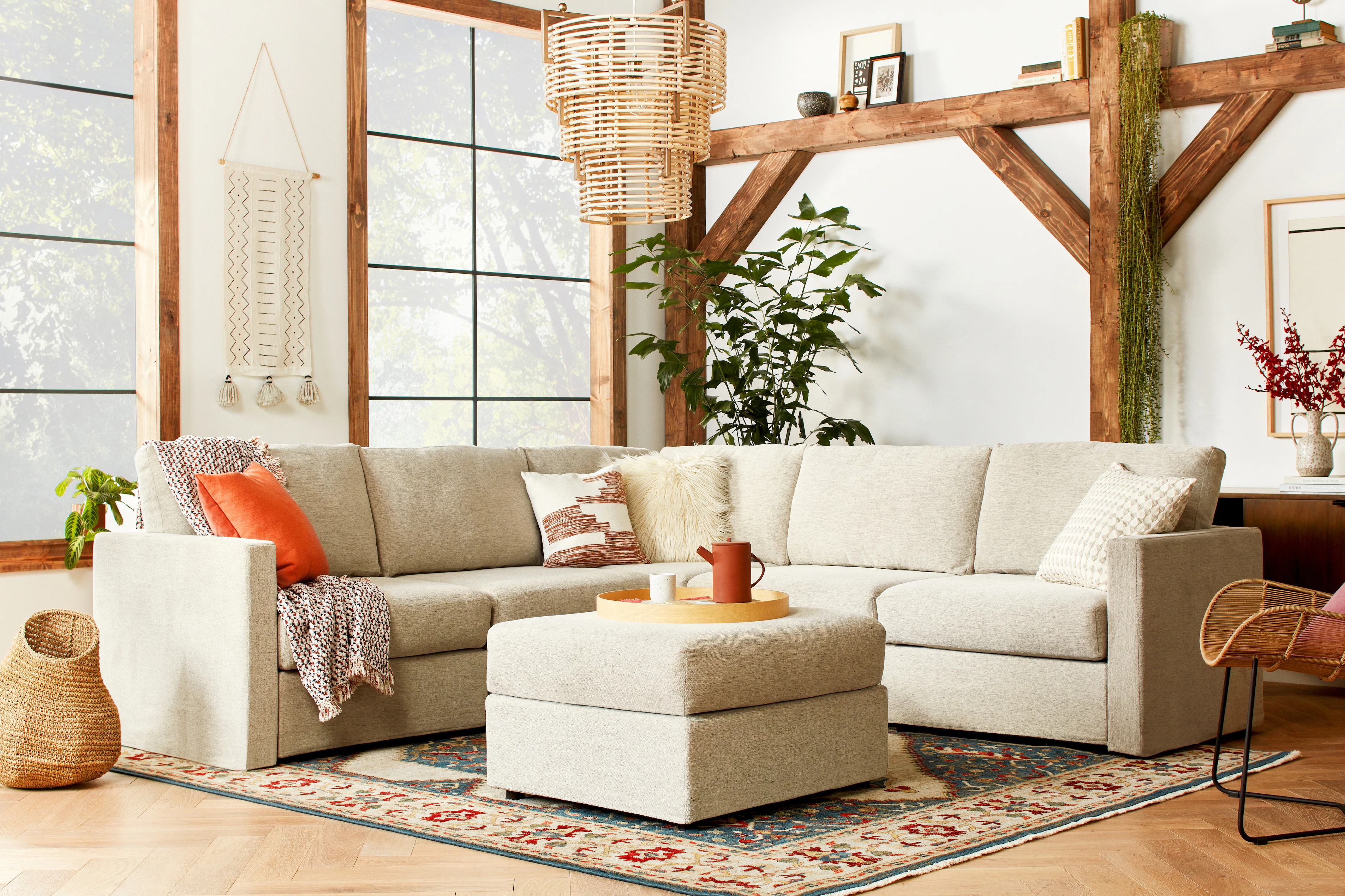 Notch Modular 6pc Sectional Merit Dove