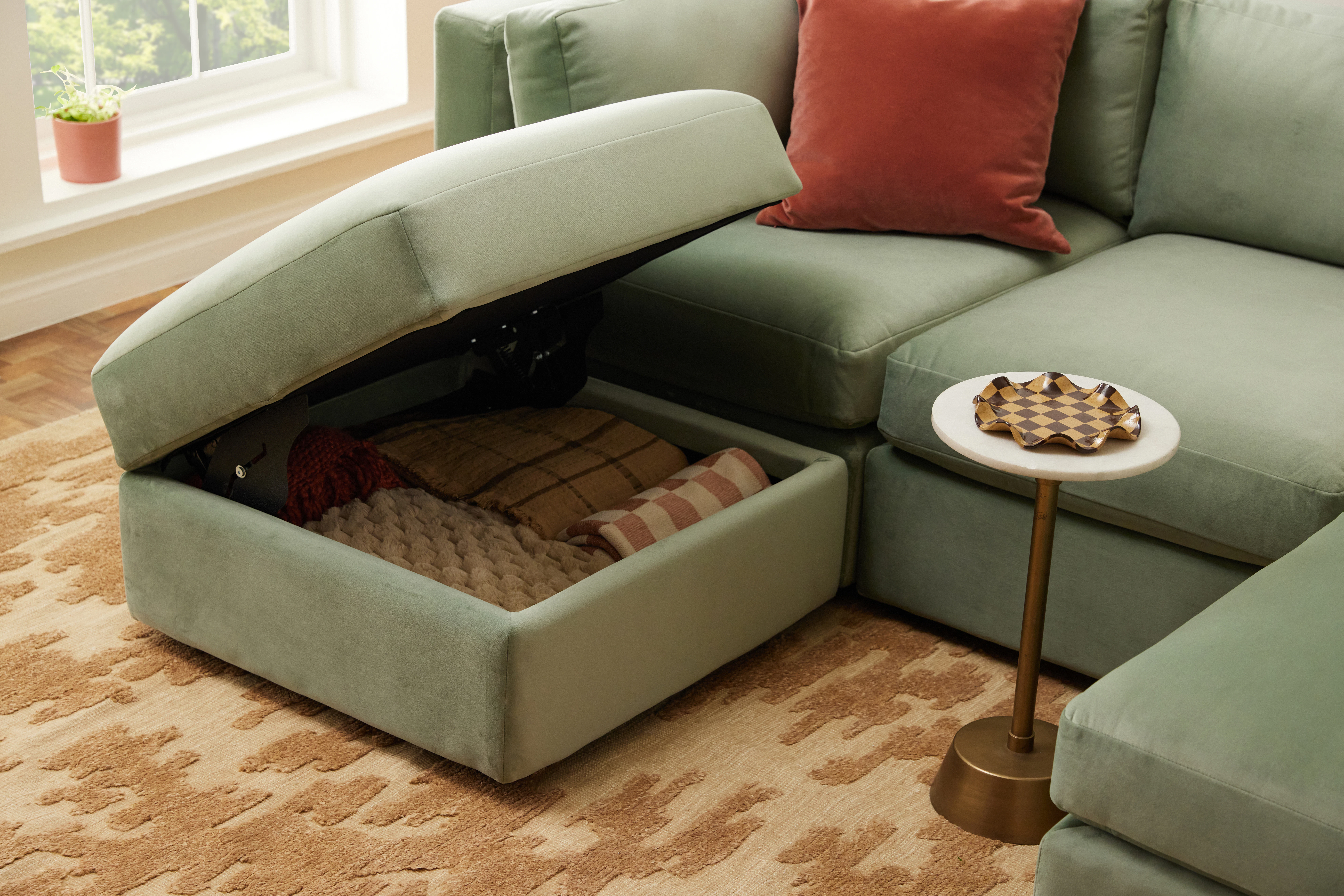 Daya Modular Sofa Sectional Royale Sage