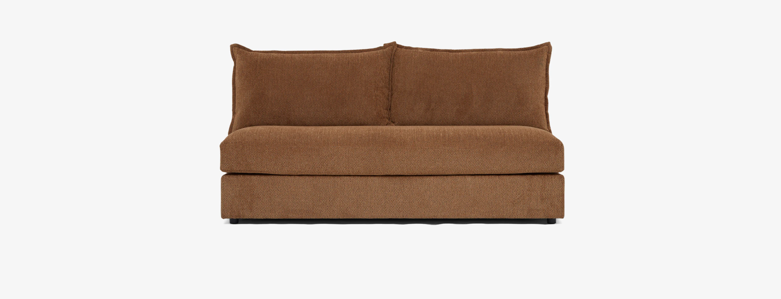 Wilder Armless Loveseat Telly Sienna