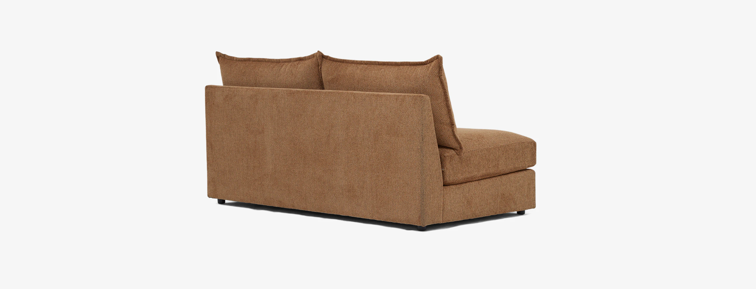 Wilder Armless Loveseat Telly Sienna
