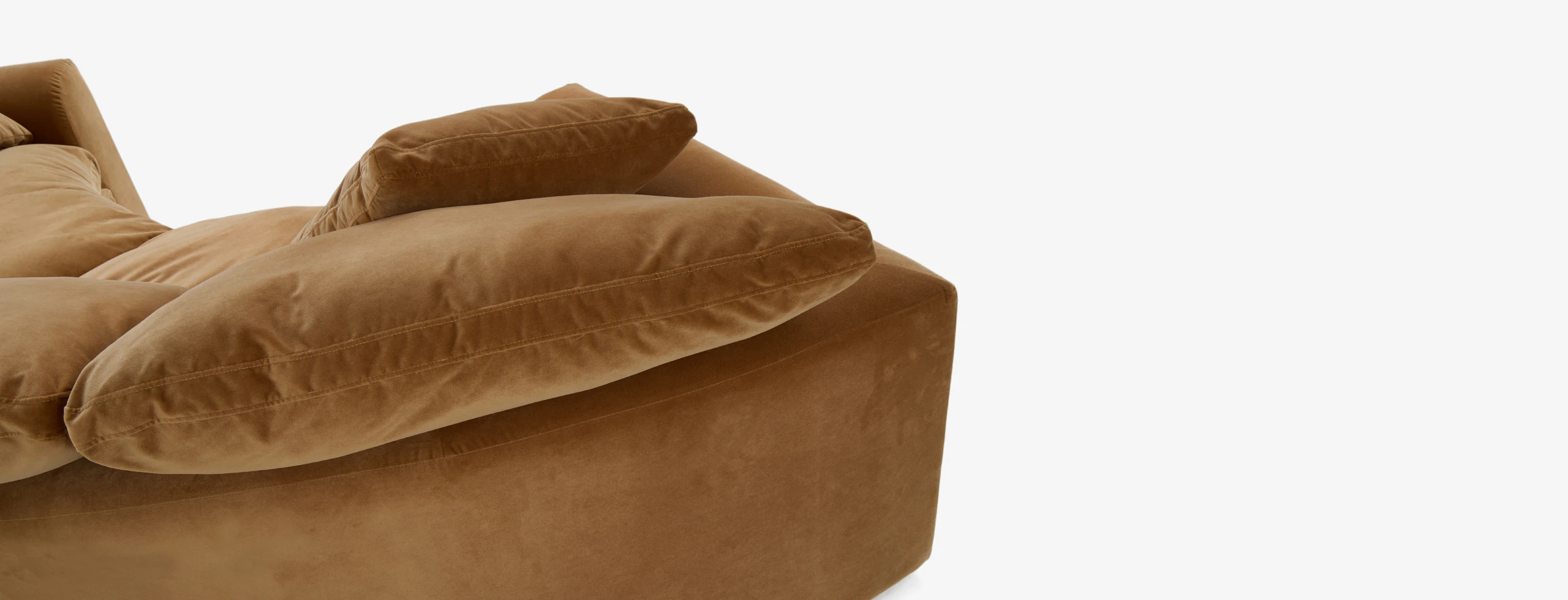 Bryant Semicircle Sofa Piece) Banks Nutmeg