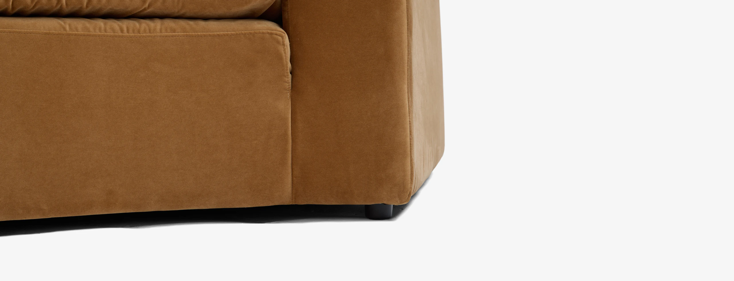 Bryant Semicircle Sectional Piece) Banks Nutmeg