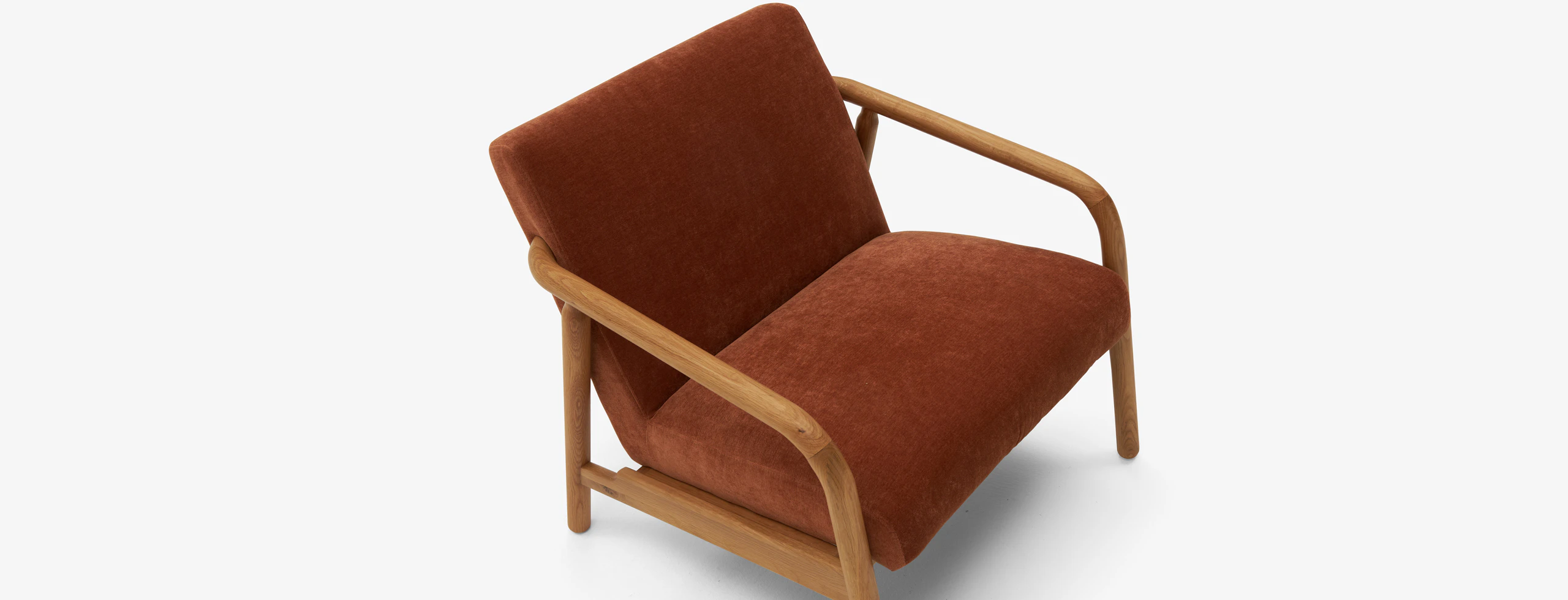 Rosen Lounge Chair Rust