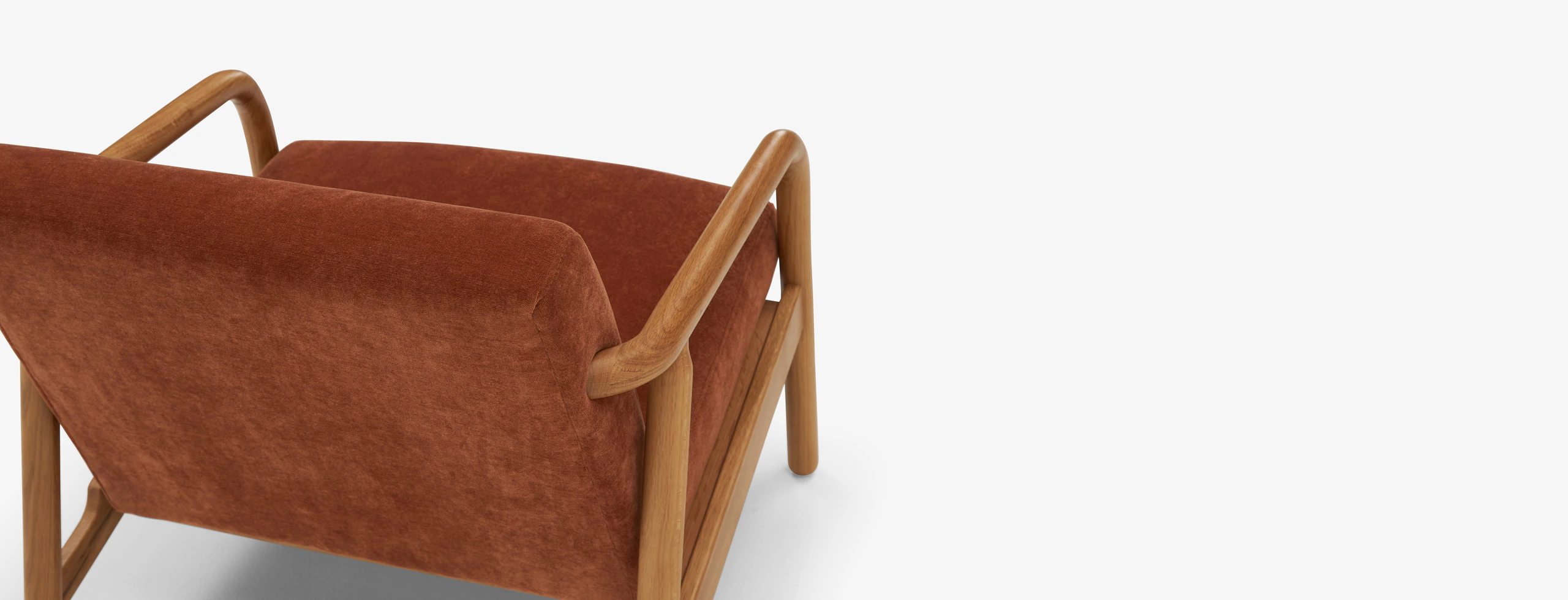 Rosen Lounge Chair Rust