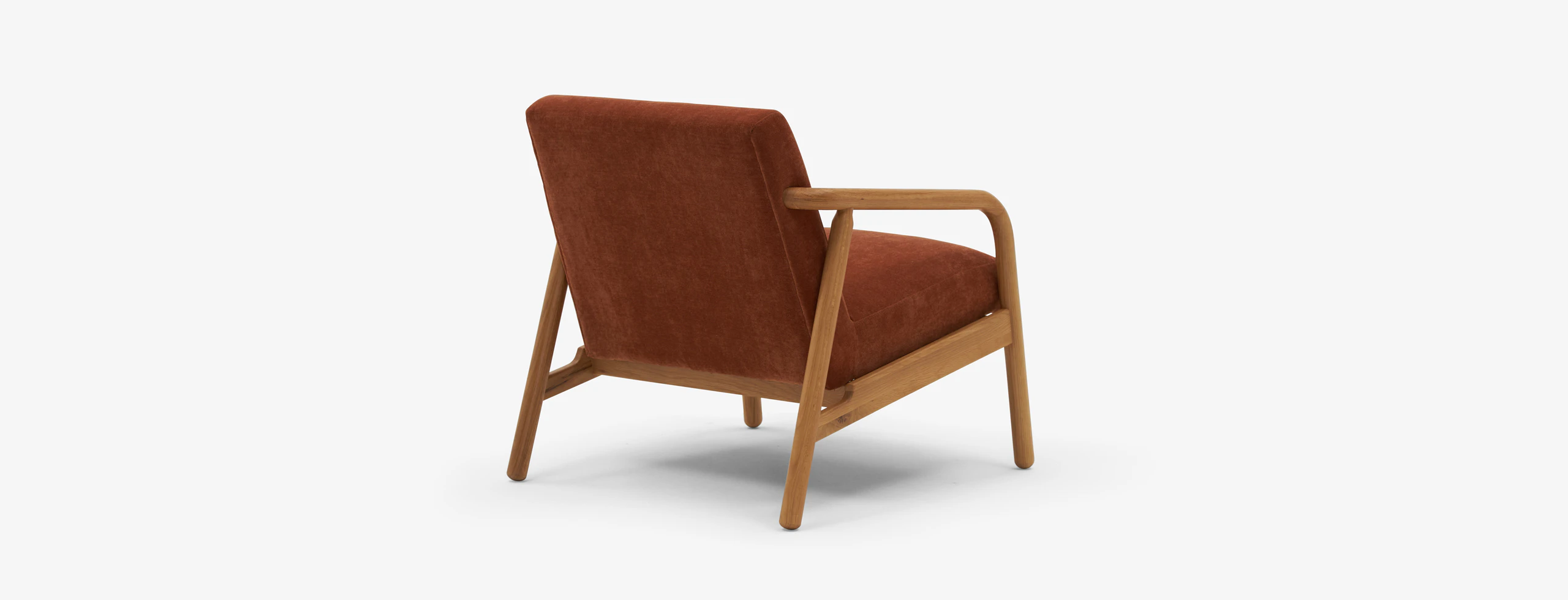 Rosen Lounge Chair Rust