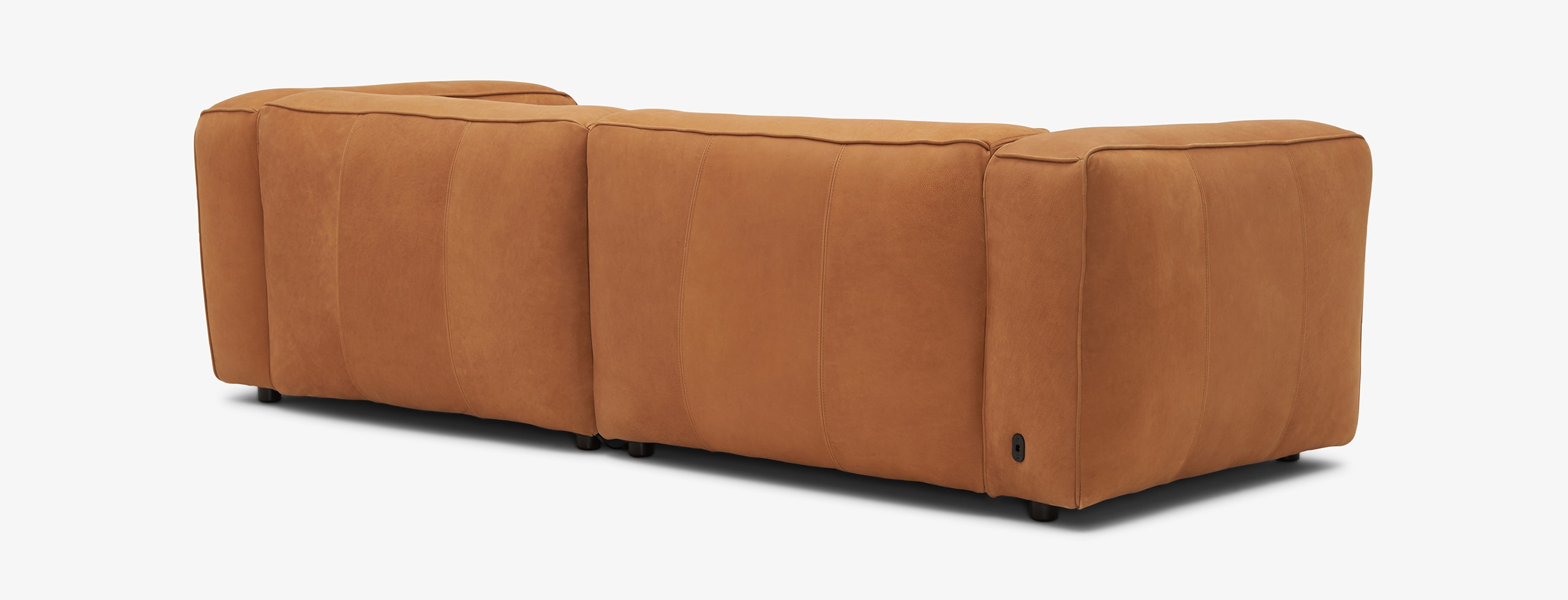 Brock Leather Convertible Sofa Daybed