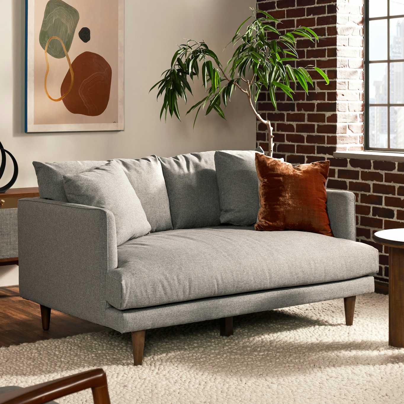 21 Best Loveseats For Saving Space Or Snuggling Up in Small Rooms 21 Best Loveseats For Saving Space Or Snuggling Up in Small Rooms