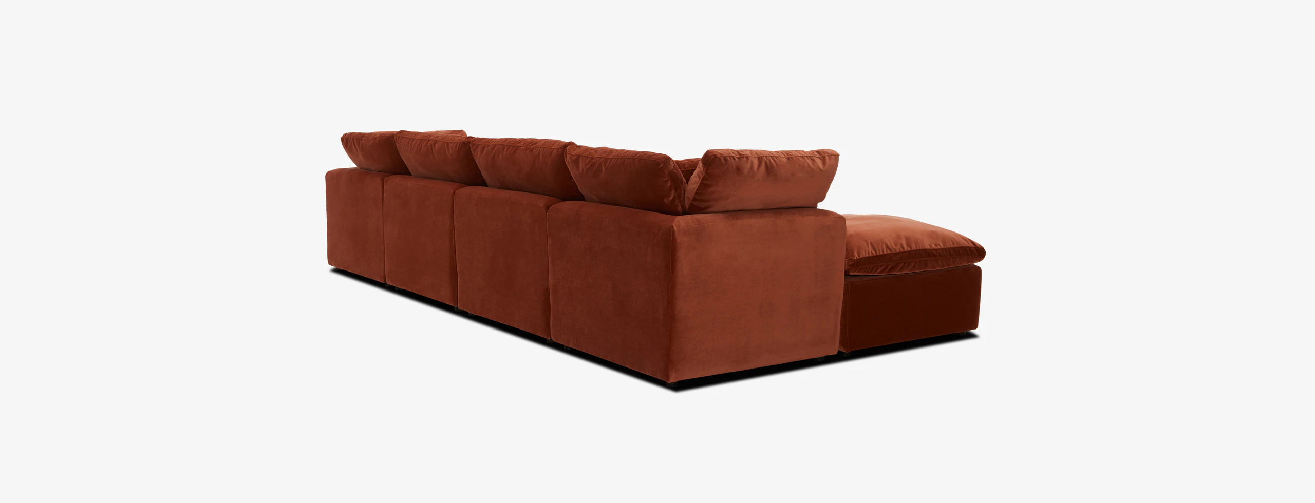 Bryant Petite Grand Sectional Banks Zinnia
