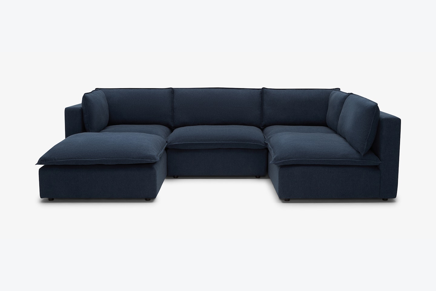 Haine Modular Sofa Bumper Sectional Faithful indigo