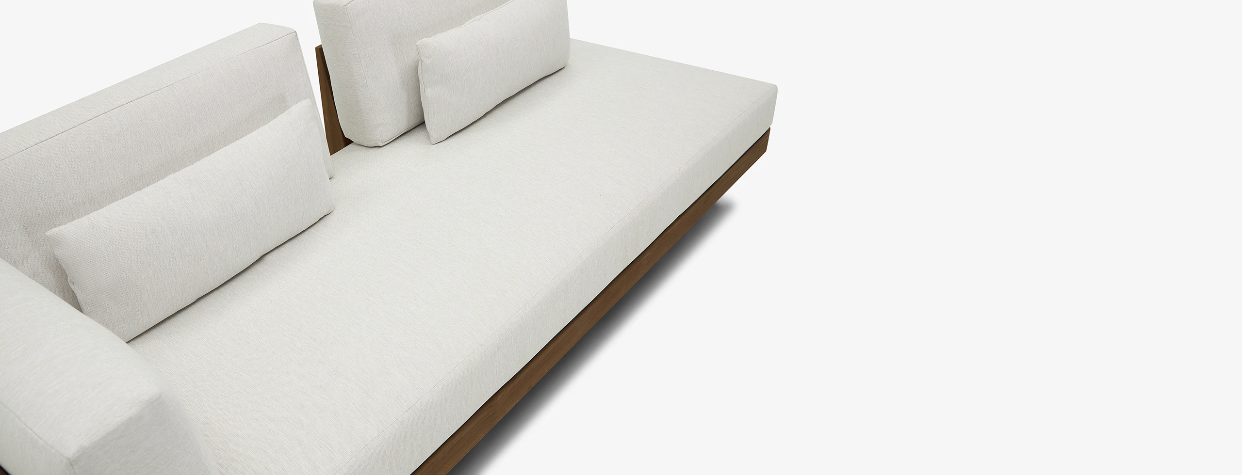 Cabana Outdoor Single Arm Sofa Left