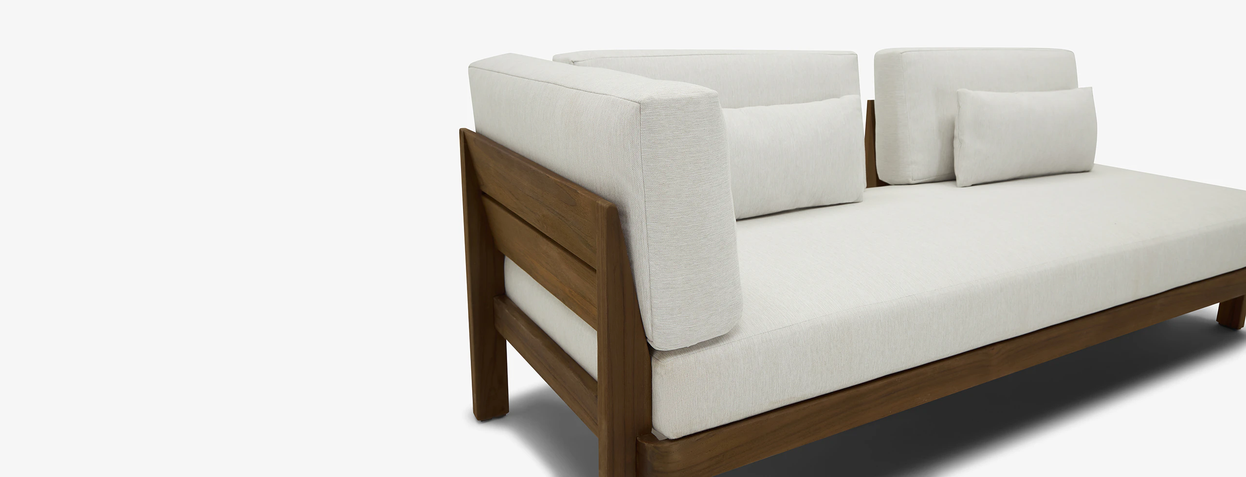 Cabana Outdoor Single Arm Sofa Left
