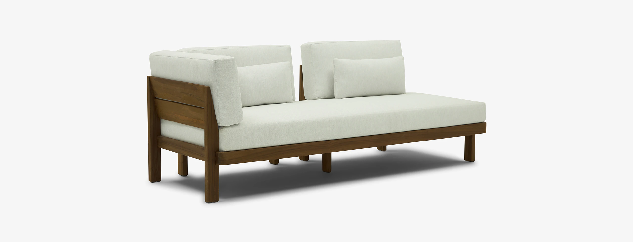 Cabana Outdoor Single Arm Sofa Left