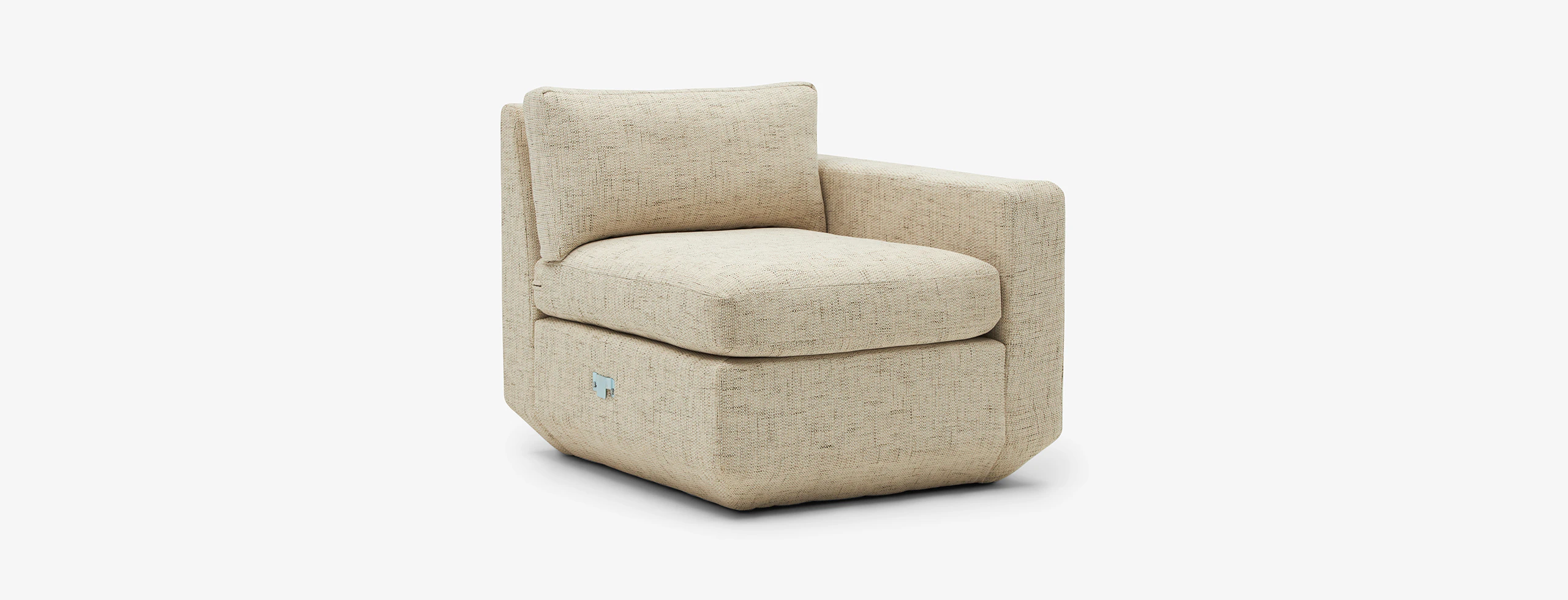 Antony Single Arm Chair Nico Oyster