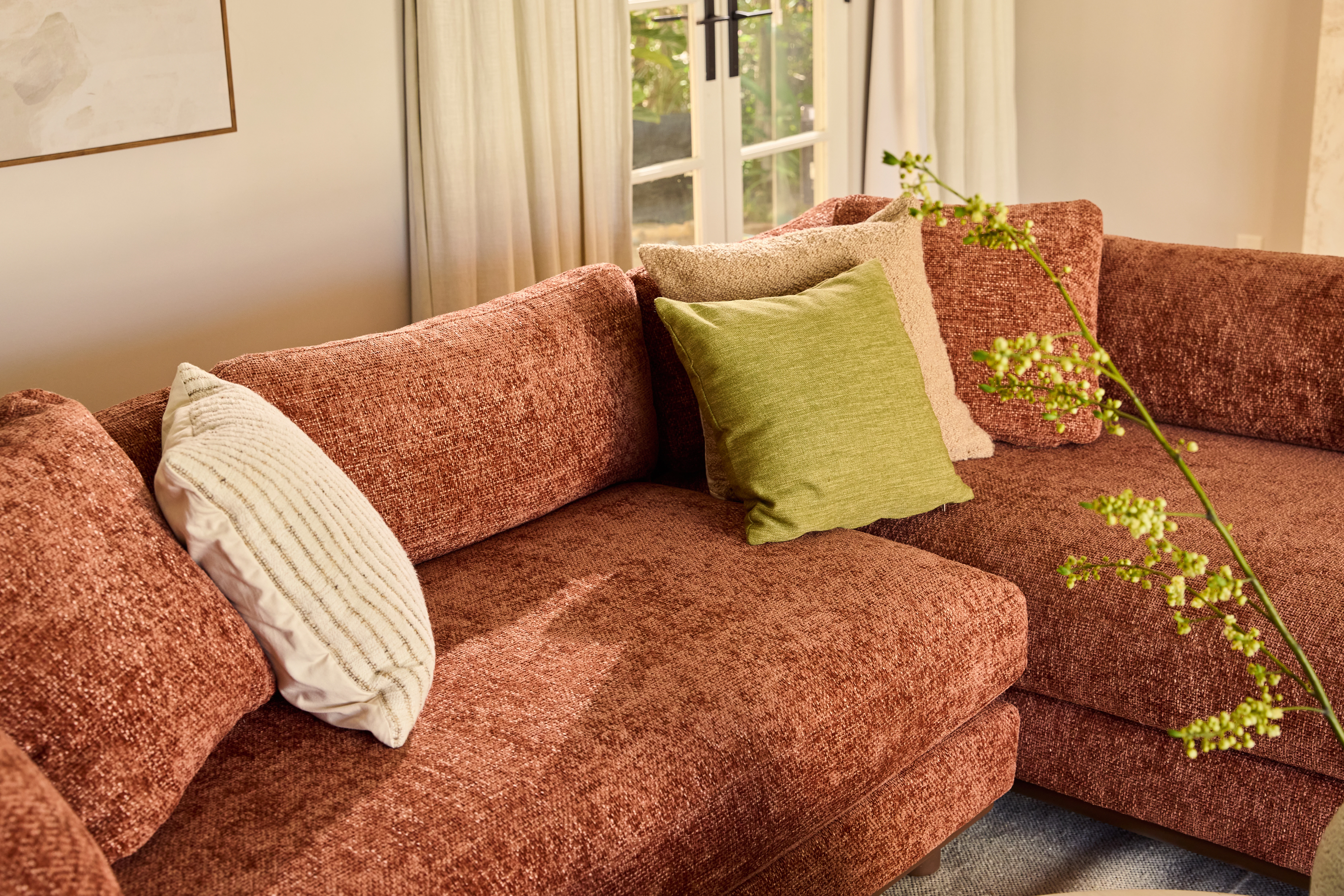 Miller Sectional Bungalow Terracotta