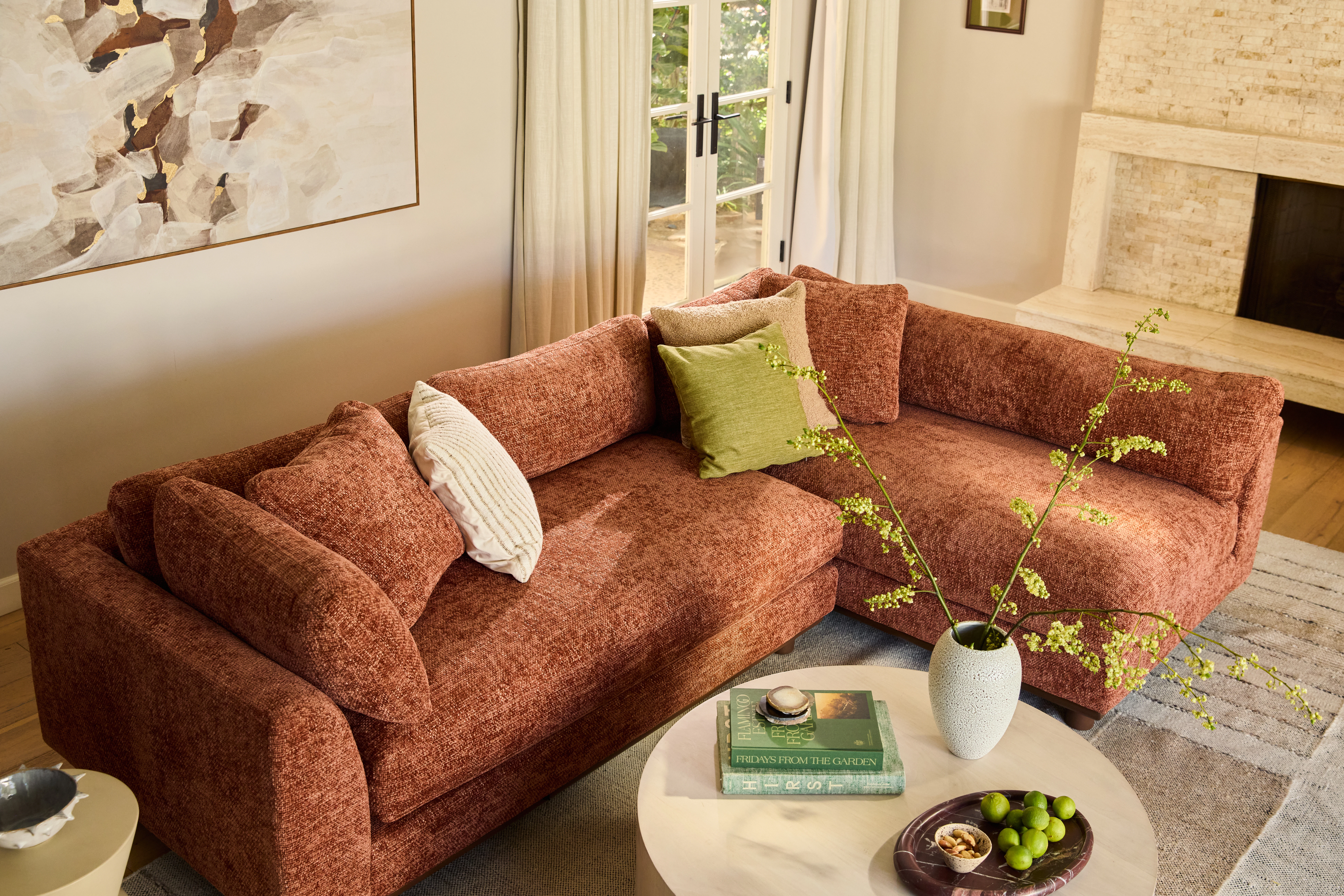 Miller Sectional Bungalow Terracotta