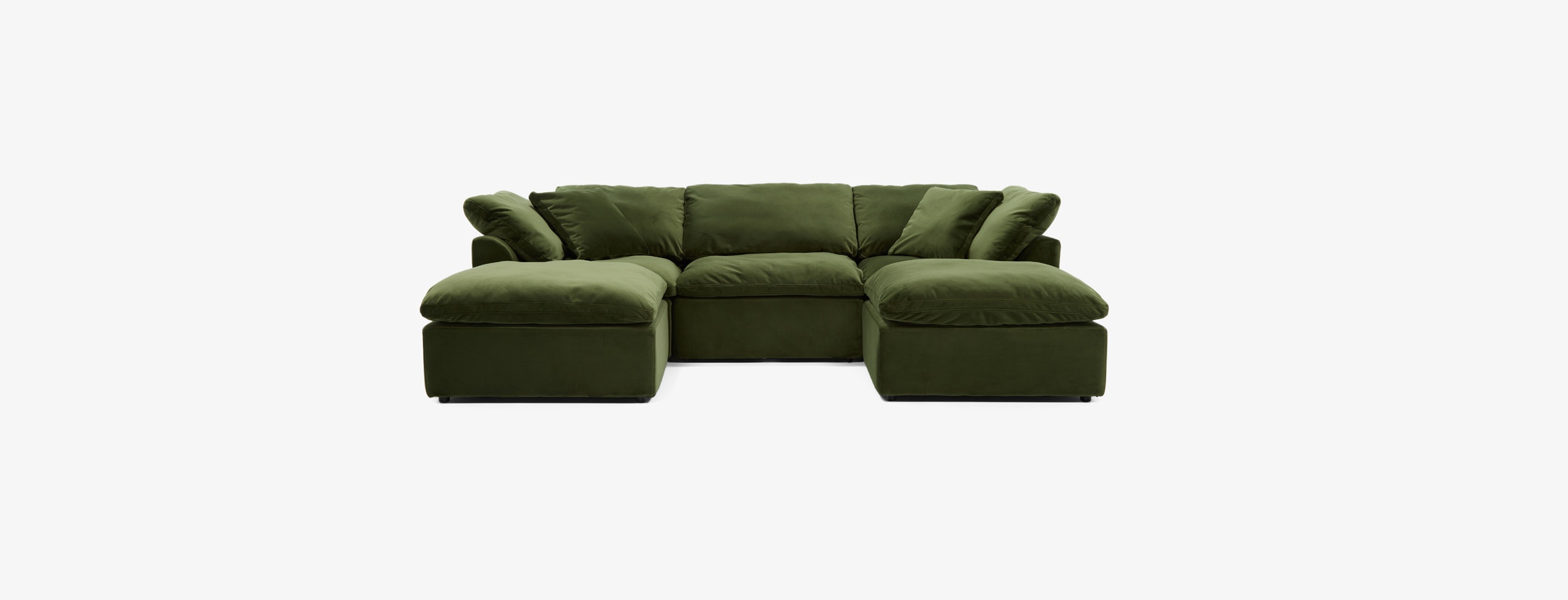 Bryant Modular Chaise Sectional Royale Forest