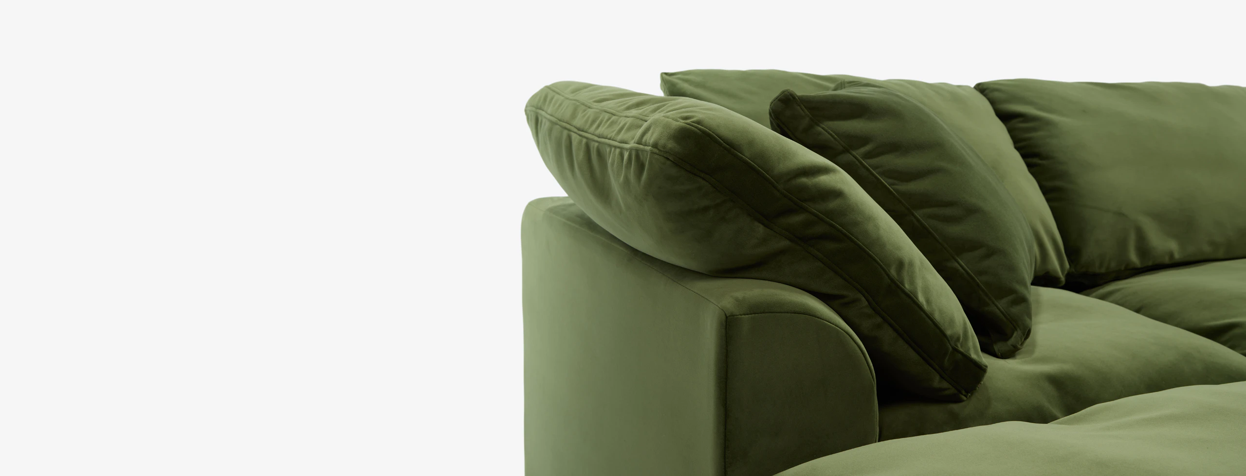 Bryant Modular Chaise Sectional Royale Forest