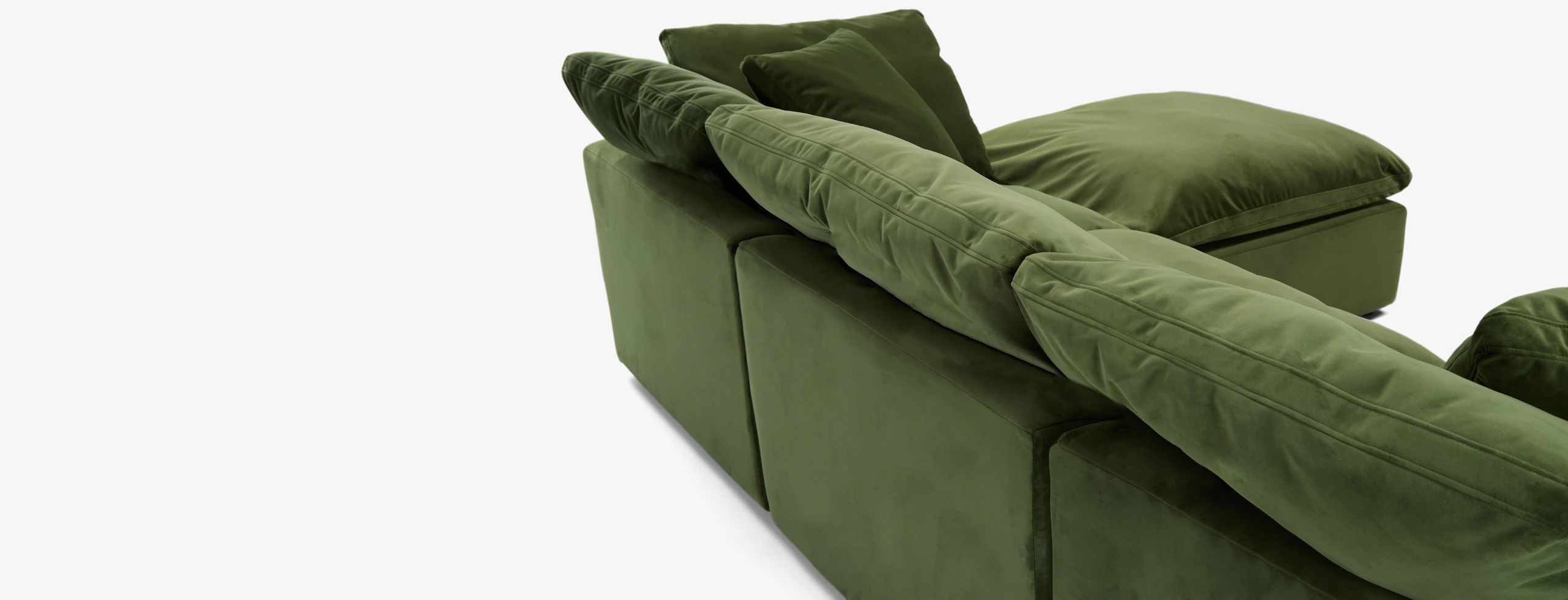 Bryant Modular Chaise Sectional Royale Forest