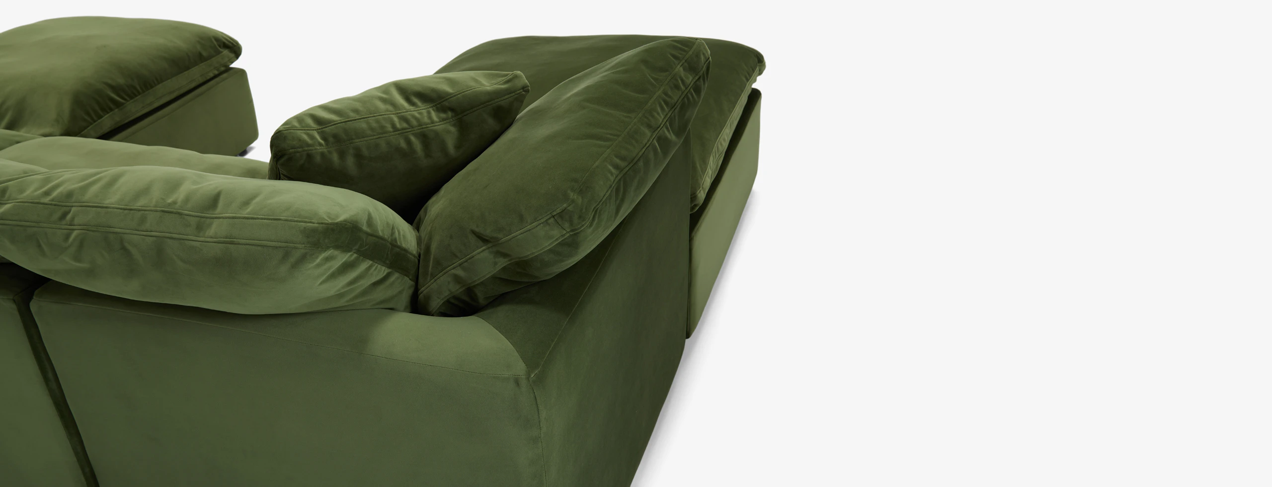 Bryant Modular Chaise Sectional Royale Forest