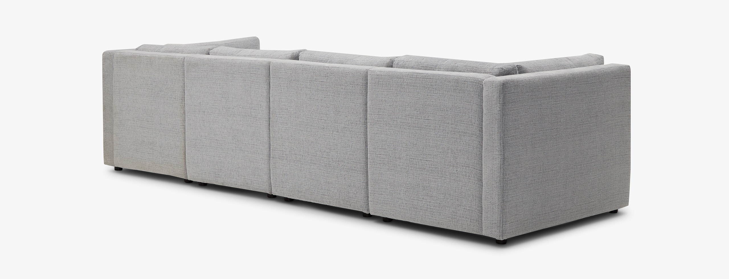 Daya Modular Grand Sectional Clearview Ice