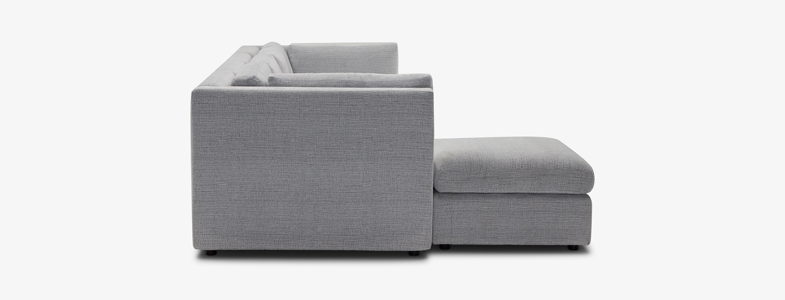 Daya Modular Grand Sectional Clearview Ice