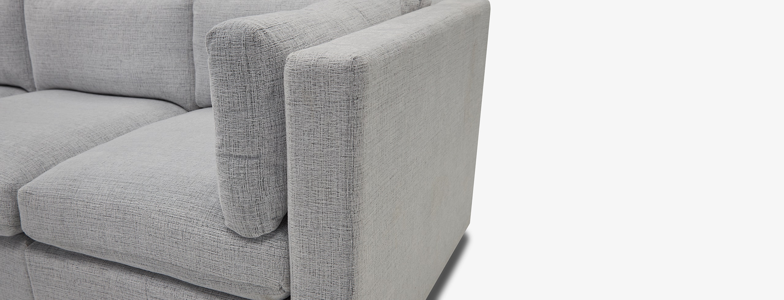 Daya Modular Grand Sectional Clearview Ice