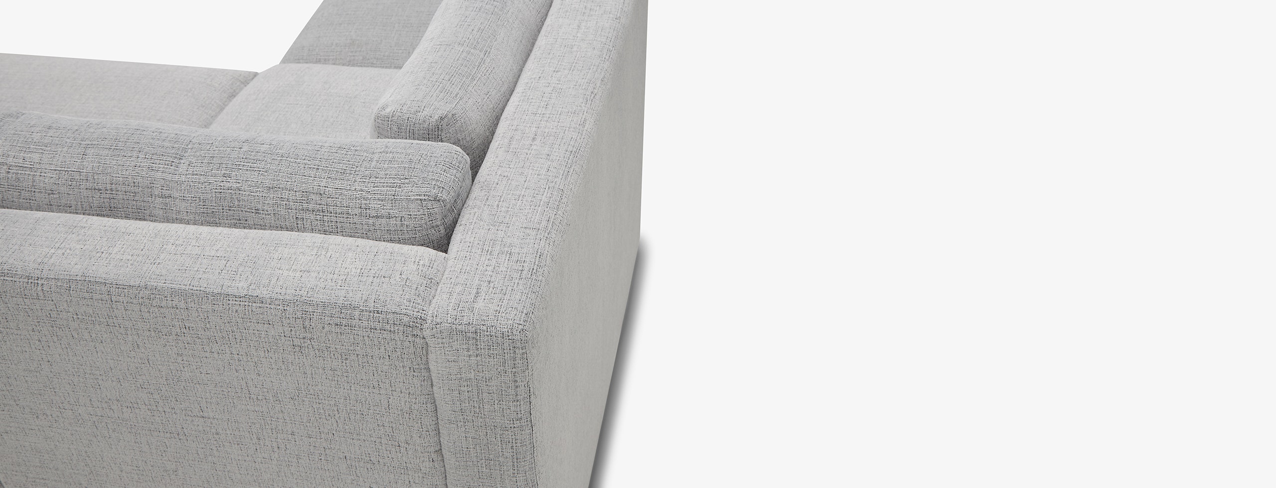 Daya Modular Grand Sectional Clearview Ice