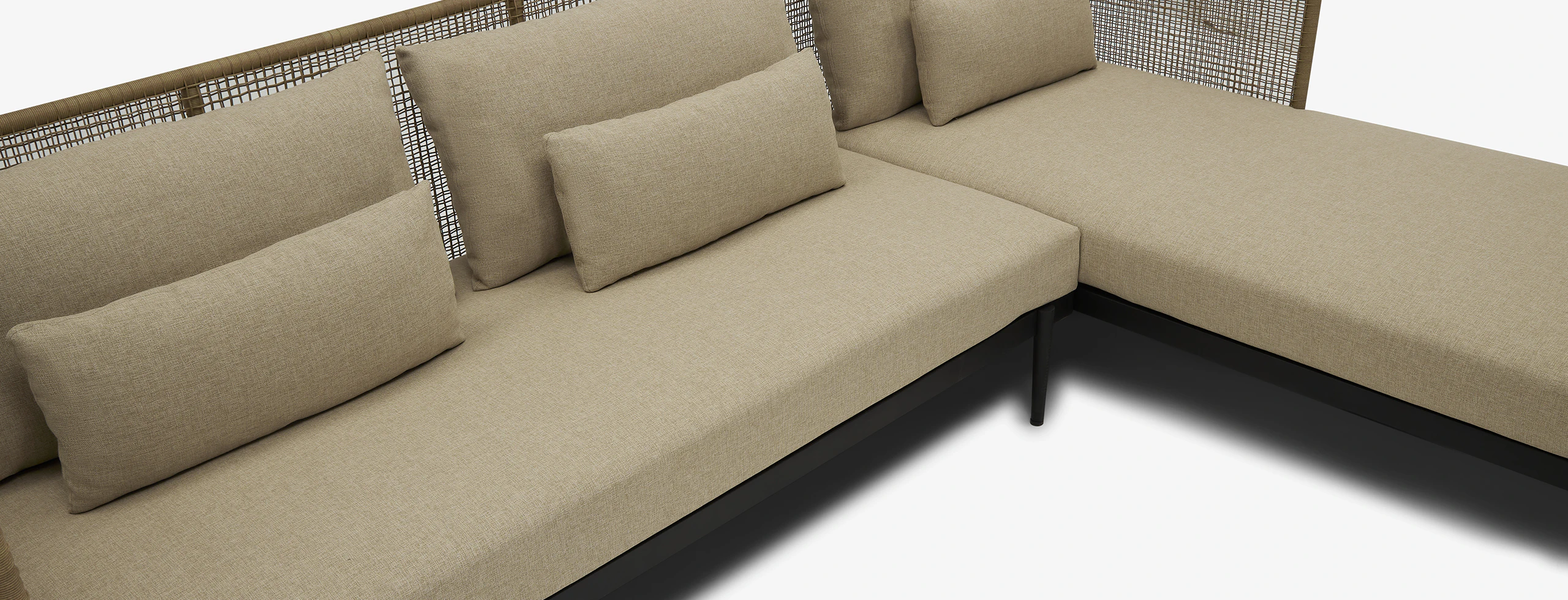 Zola Outdoor Sectional Lava