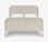 Everson Bed Washed White