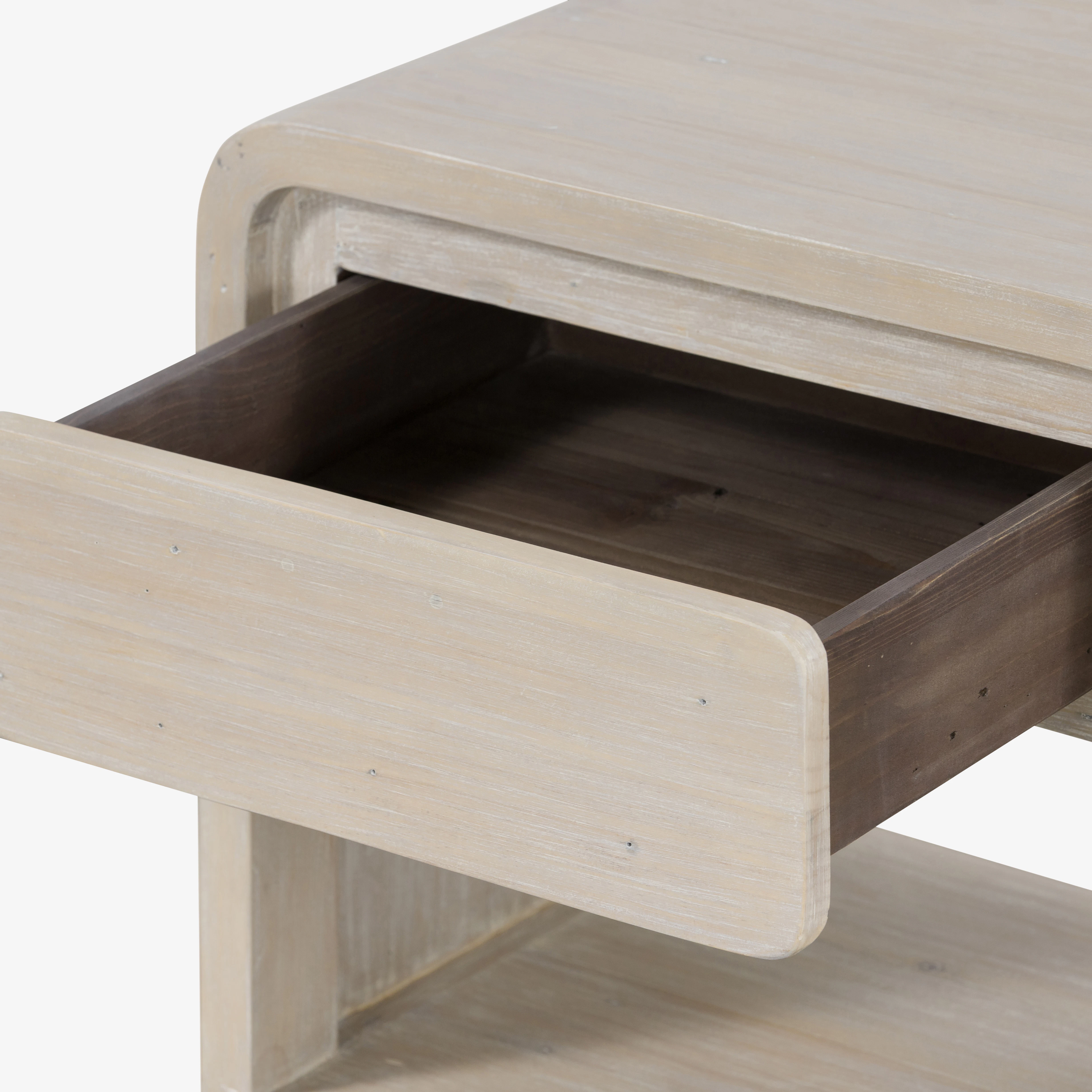 Everson Nightstand Washed White