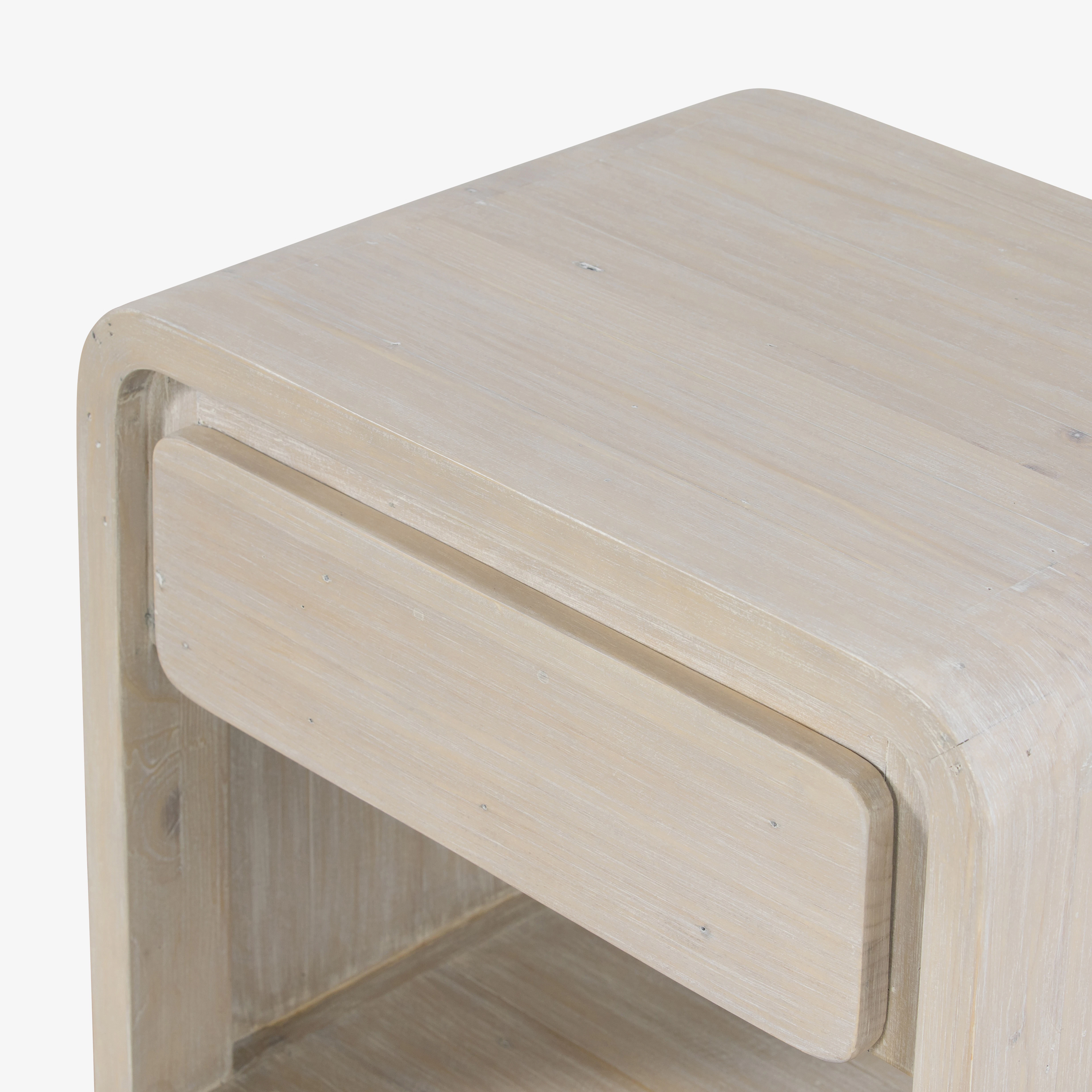 Everson Nightstand Washed White