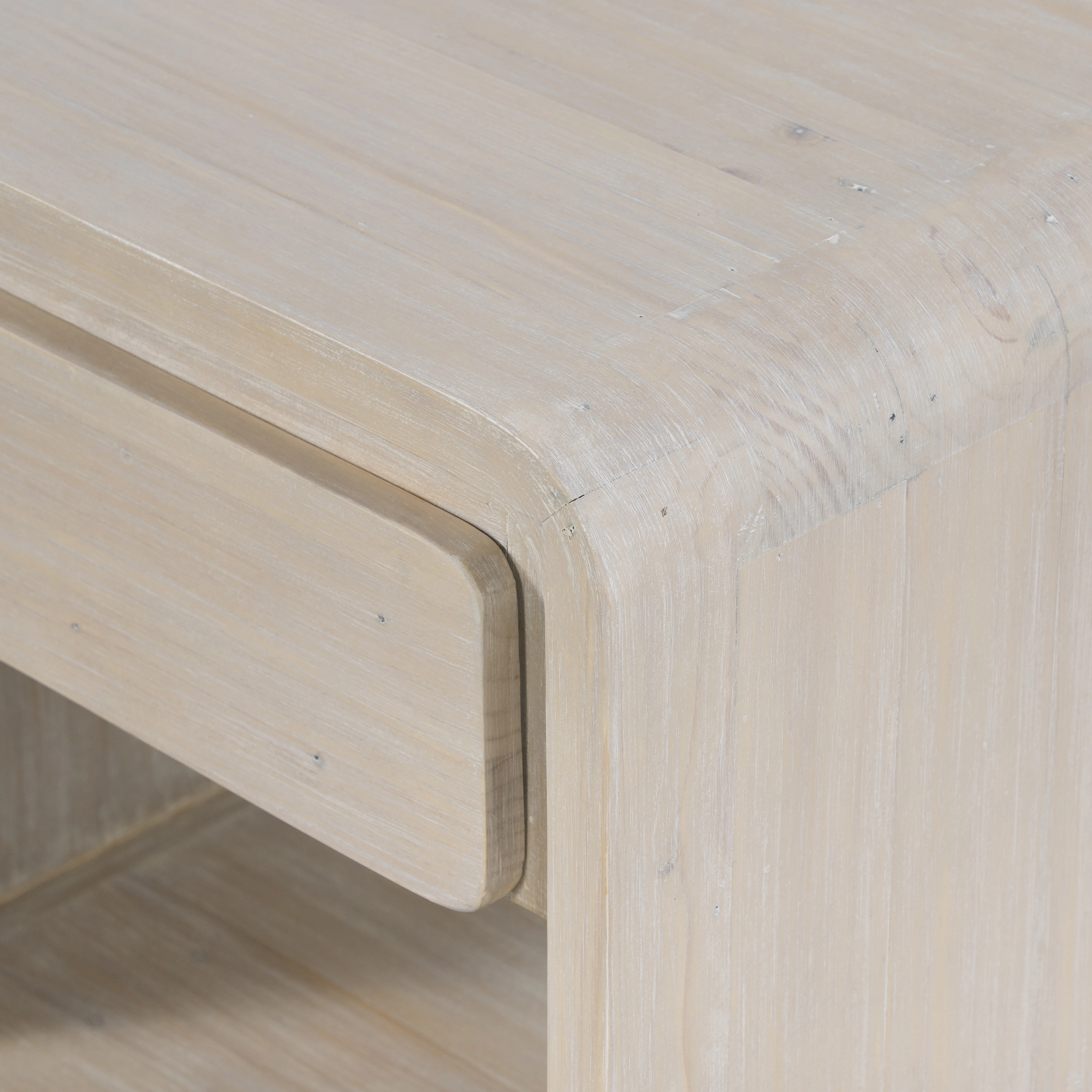 Everson Nightstand Washed White