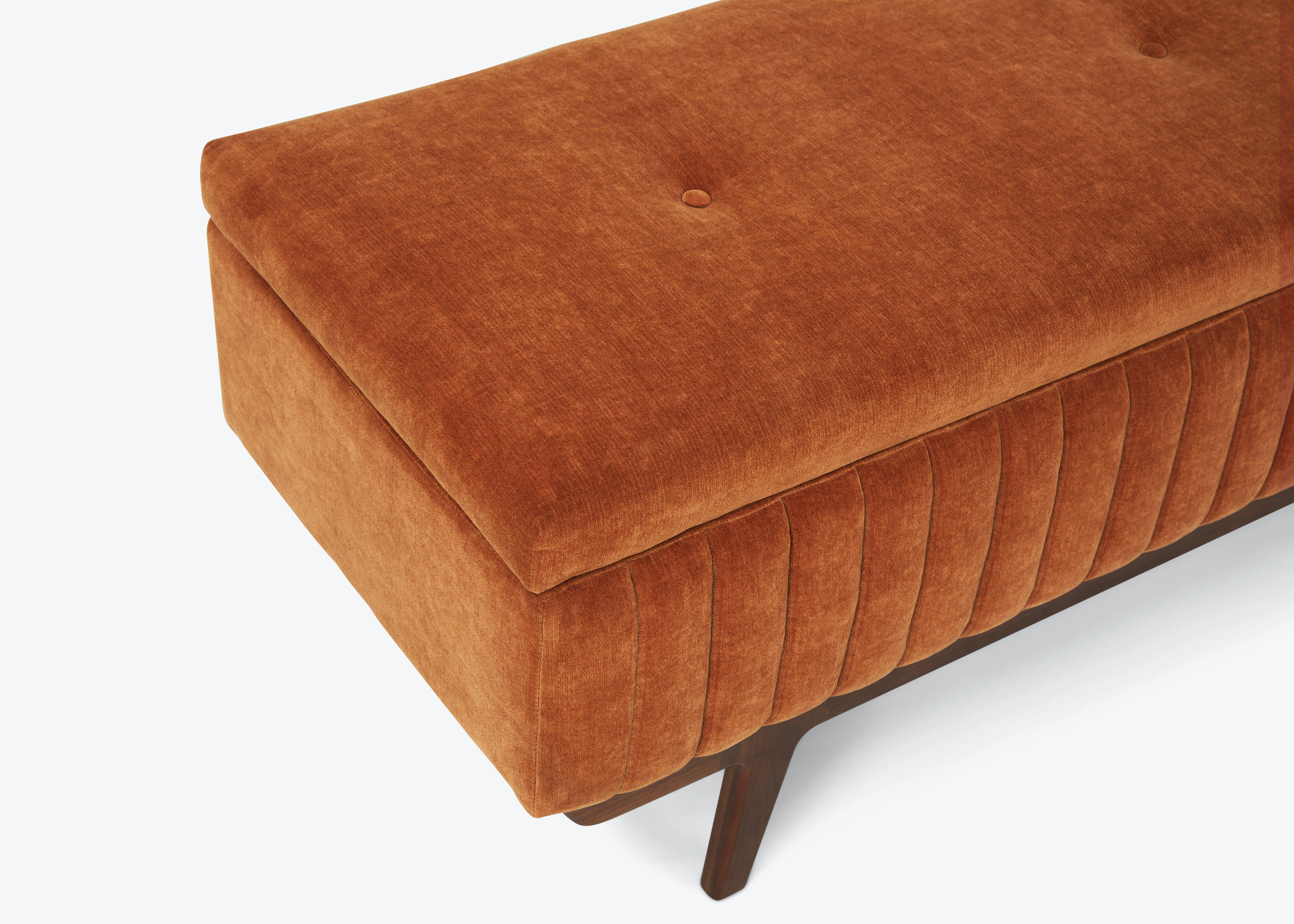 Milly Storage Bench Rust