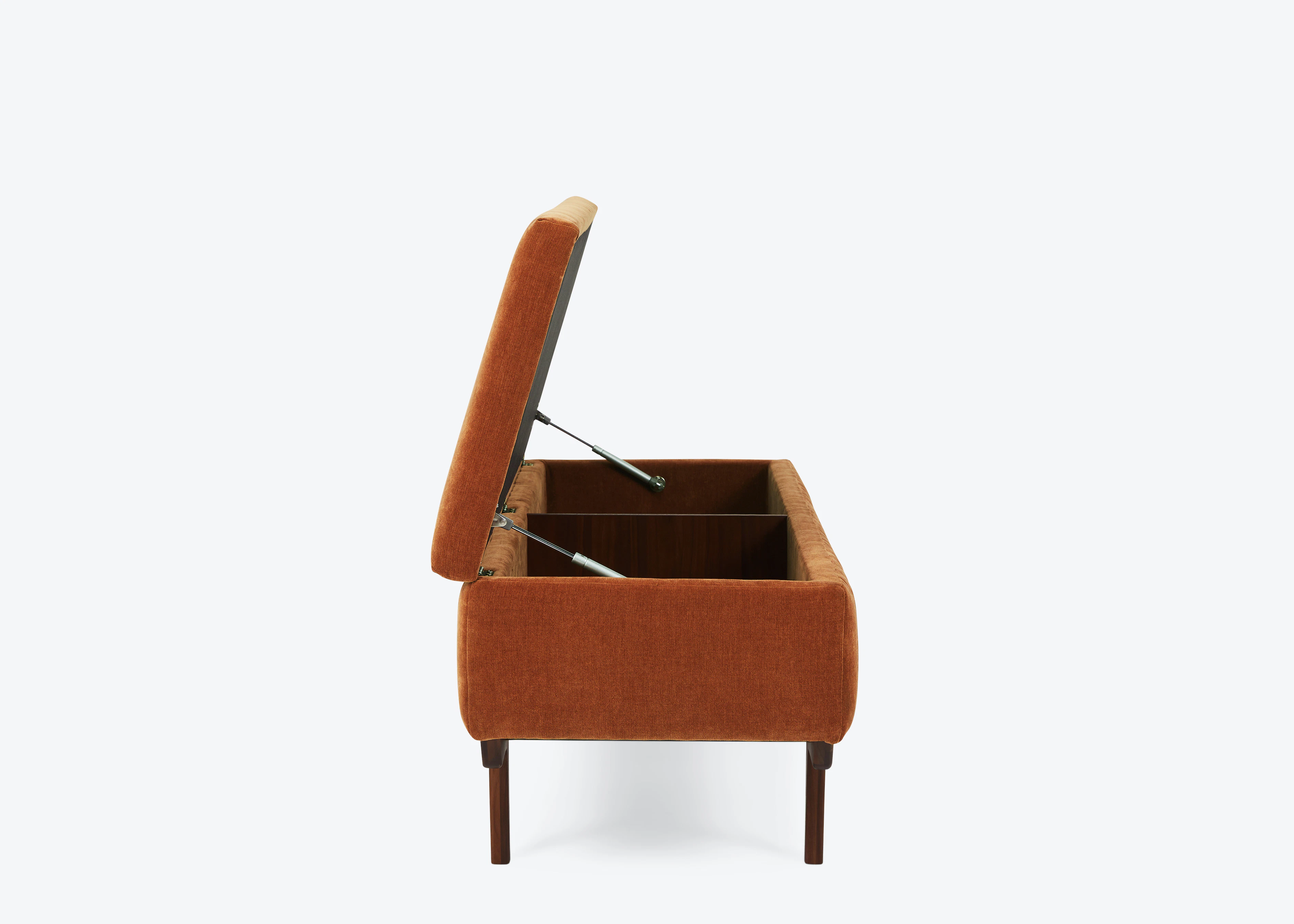 Milly Storage Bench Rust