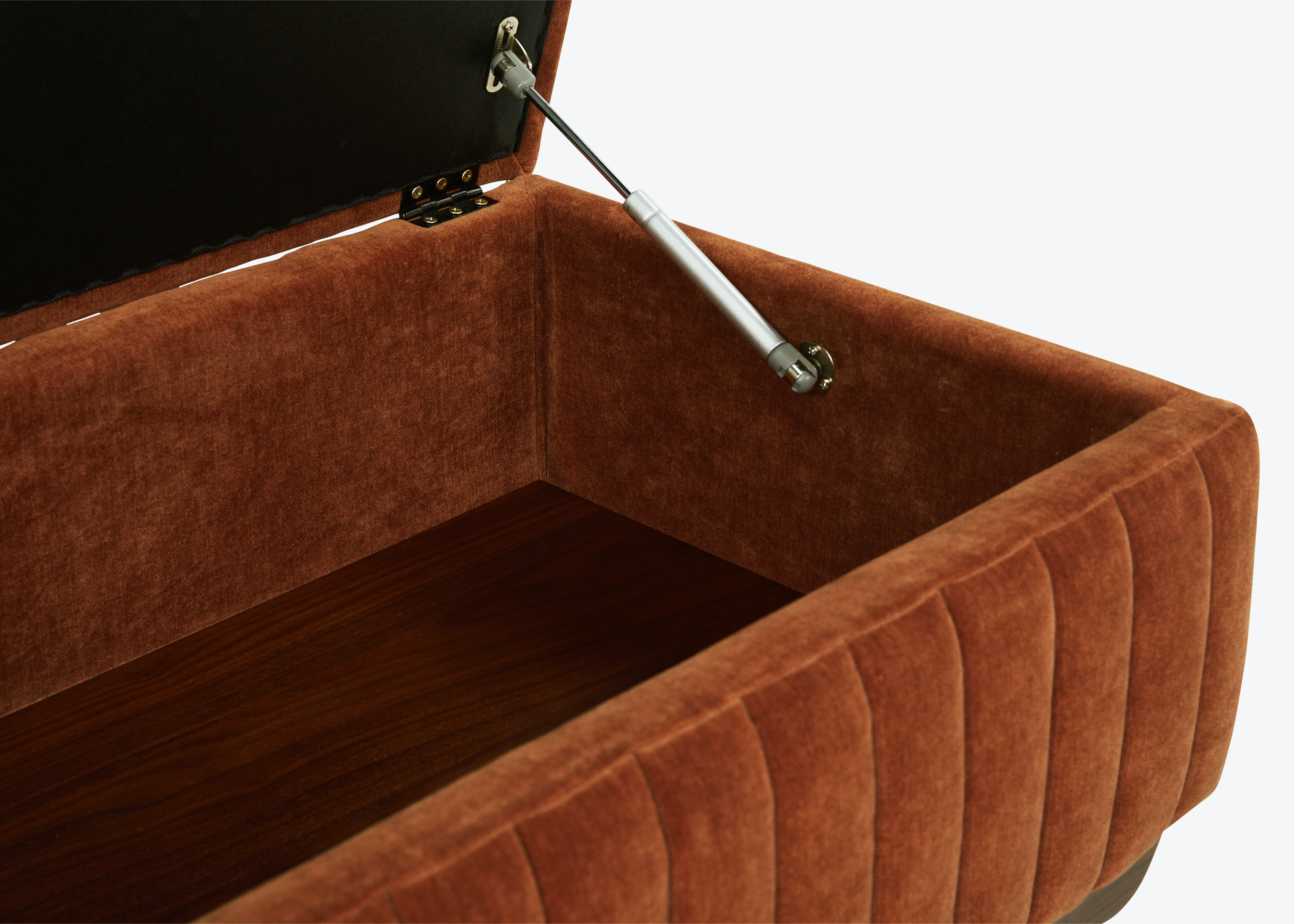 Milly Storage Bench Rust