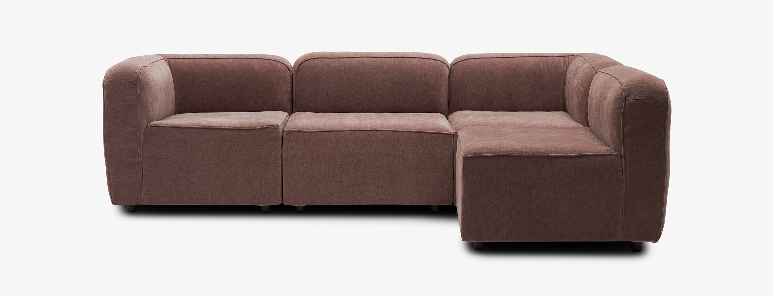 Logan Modular Sectional Kenley Mauve