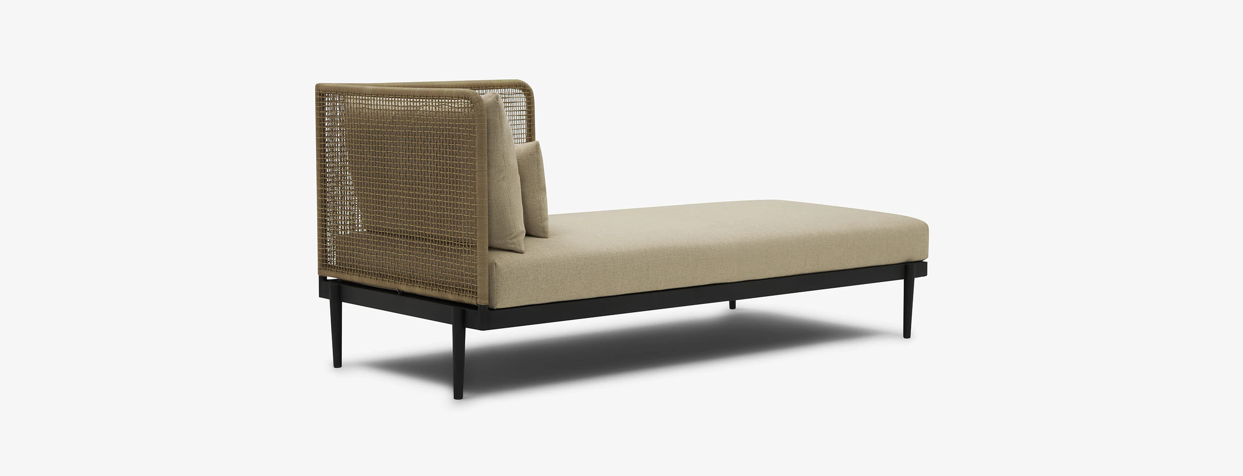 Zola Outdoor Single Arm Chaise Right Lava