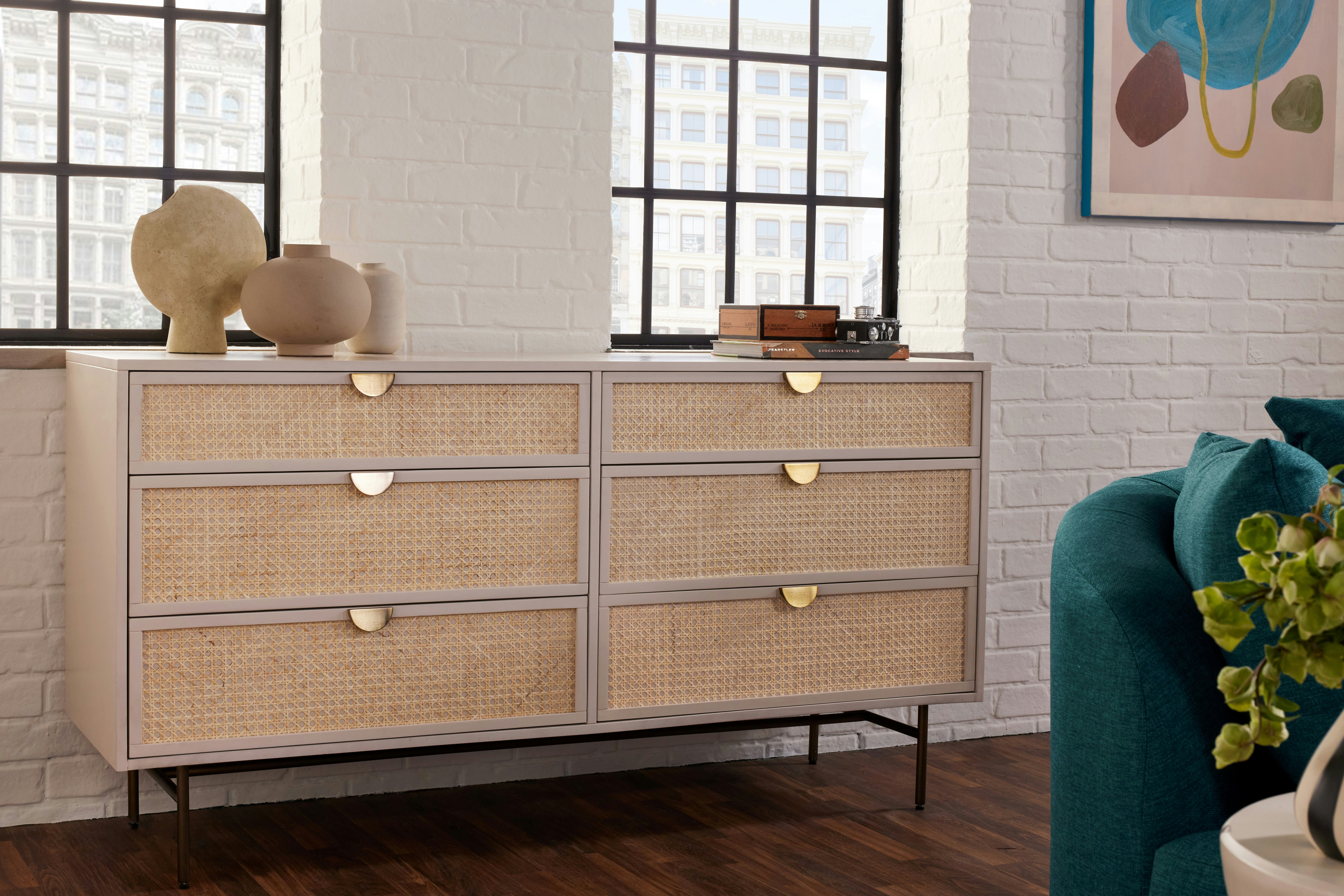 Sophia 6 drawer dresser discount