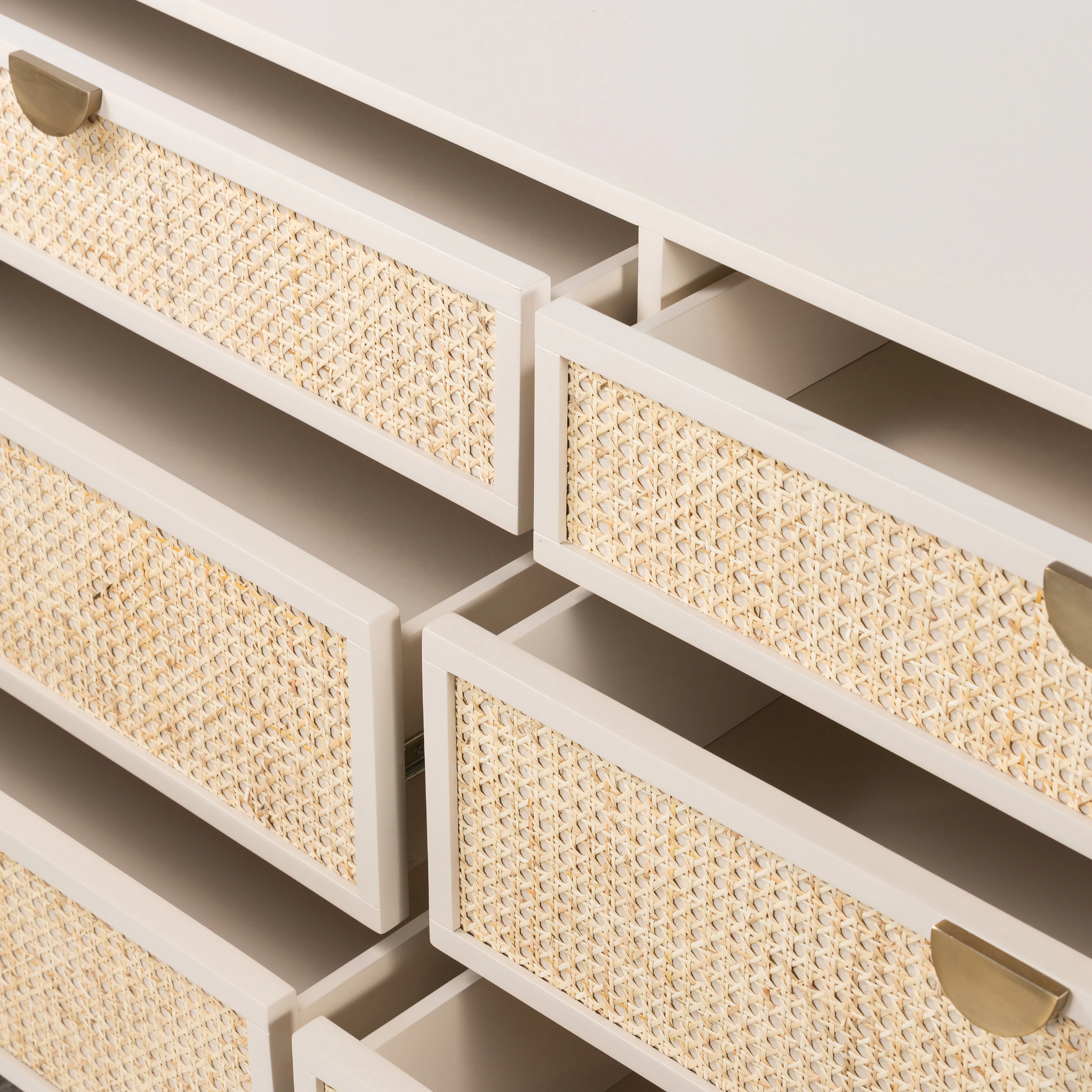 Sophia Dresser Matte Alabaster
