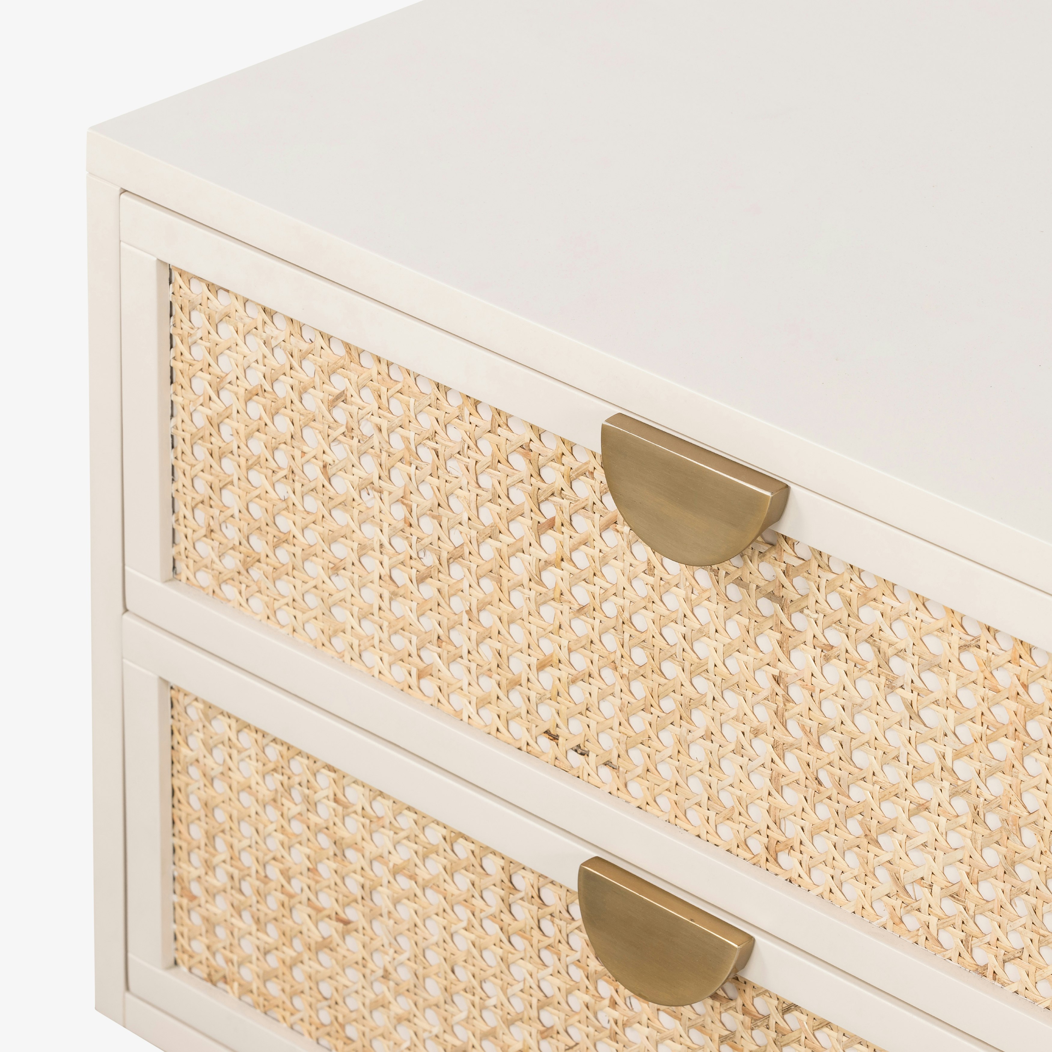 Sophia Nightstand Matte Alabaster