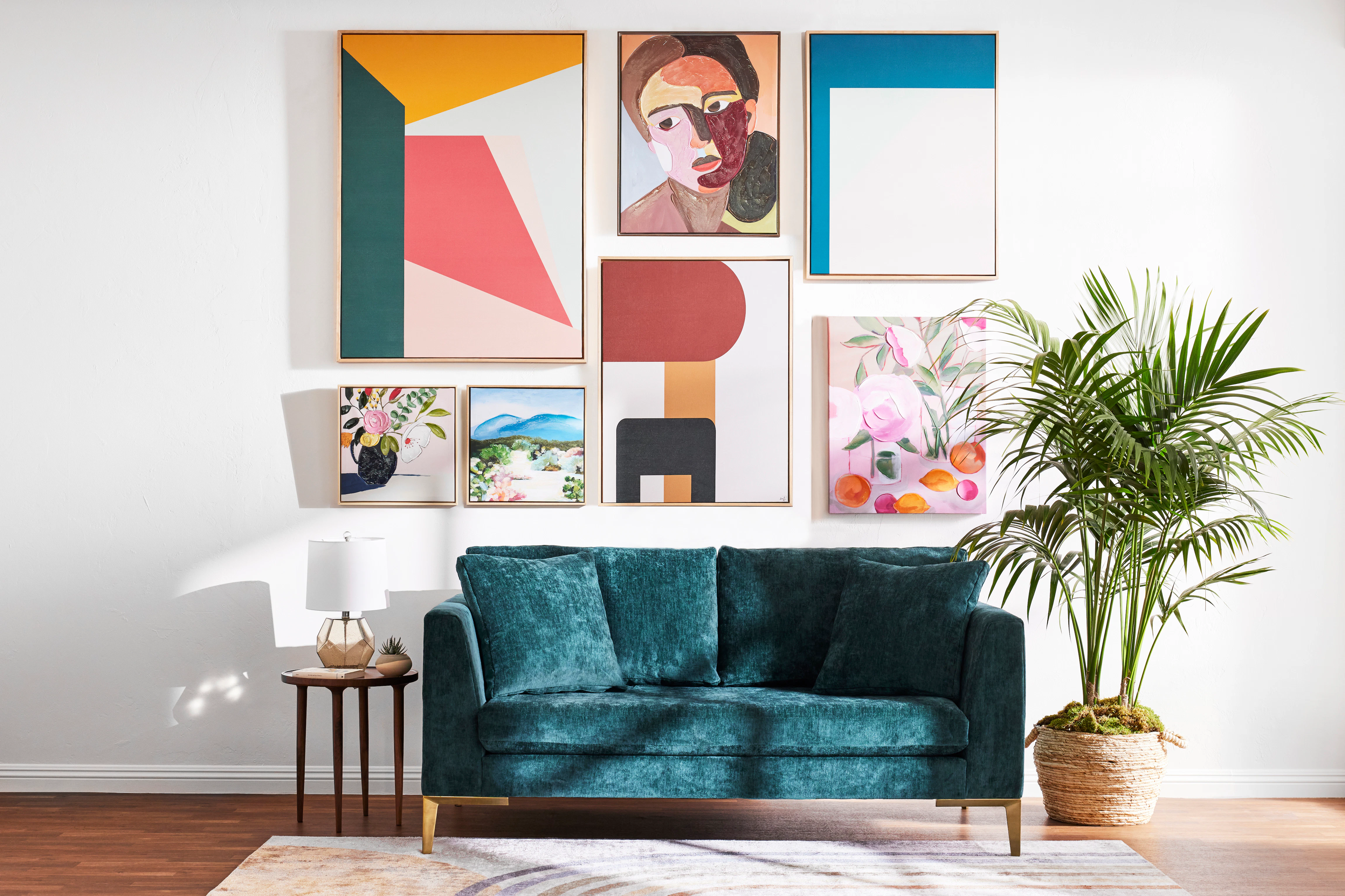 Ainsly Loveseat Prime Peacock