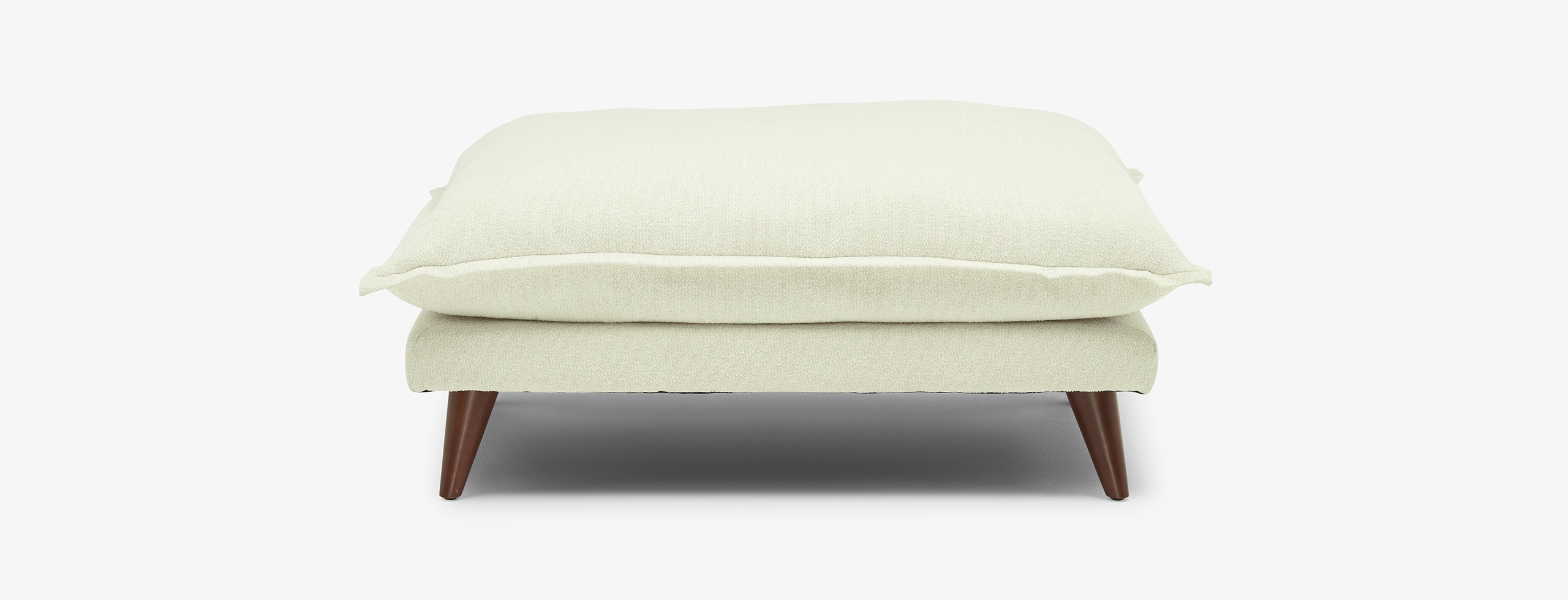 Deannna Ottoman Tussah=Snow