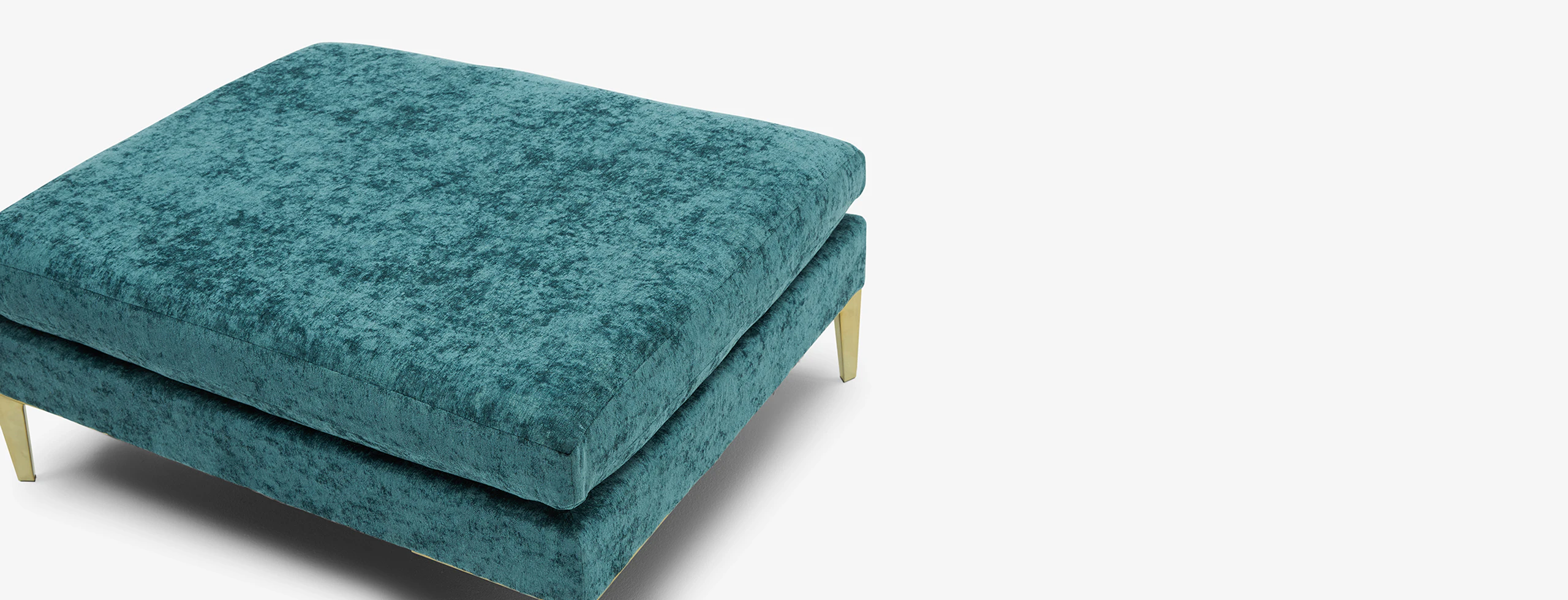 Ainsley Ottoman Prime Peacock