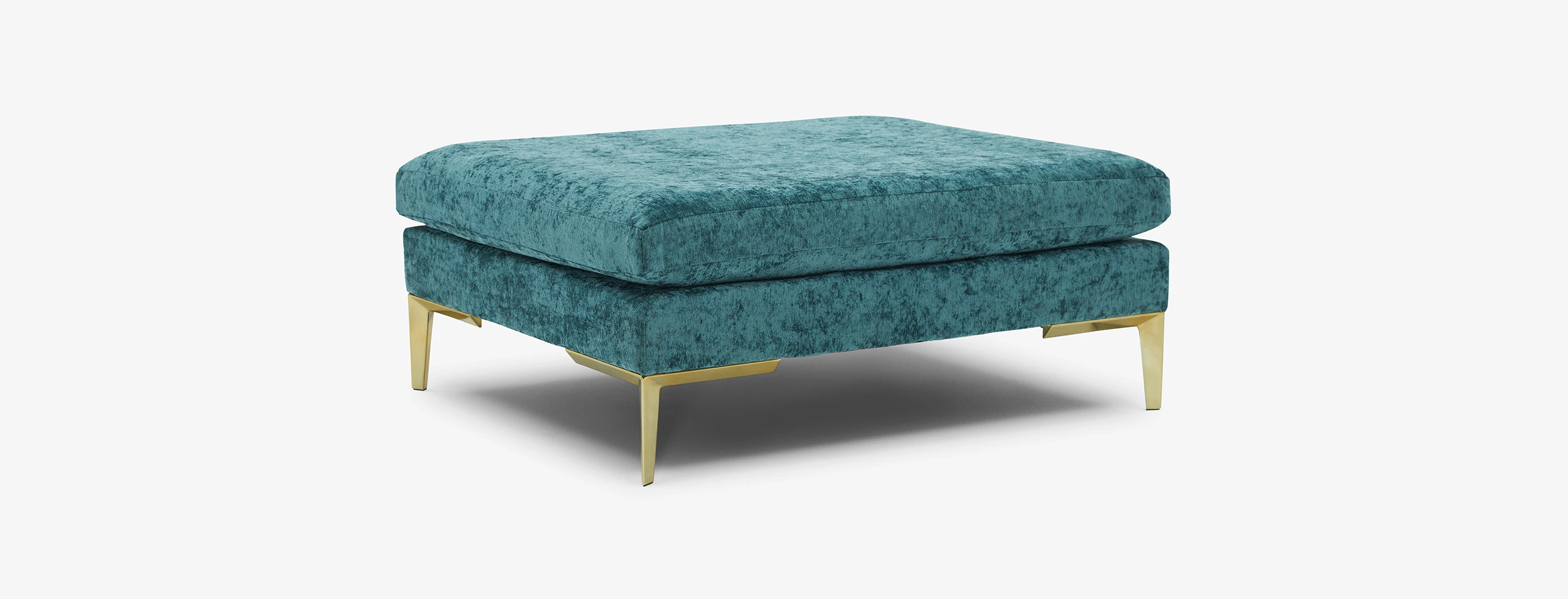 Ainsley Ottoman Prime Peacock