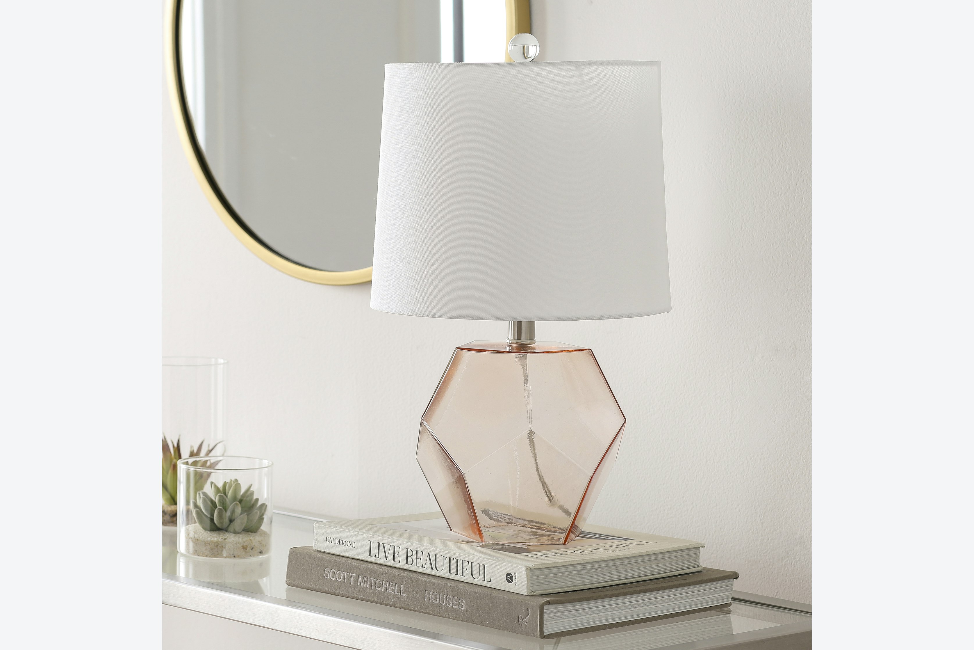 Pink Ruby Table Lamp