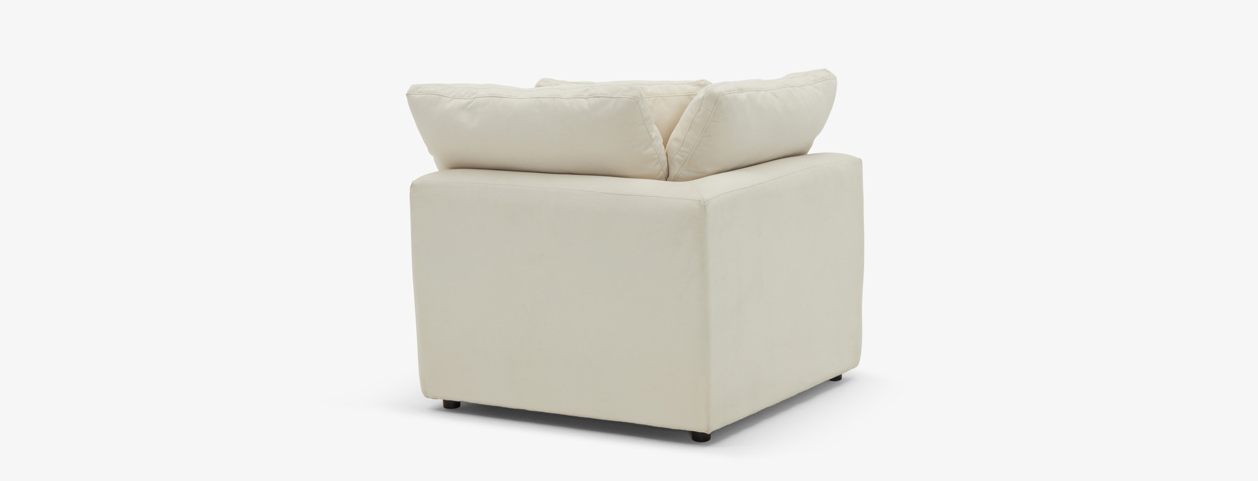 Bryant Petite Corner Chair Caspiar Ivory